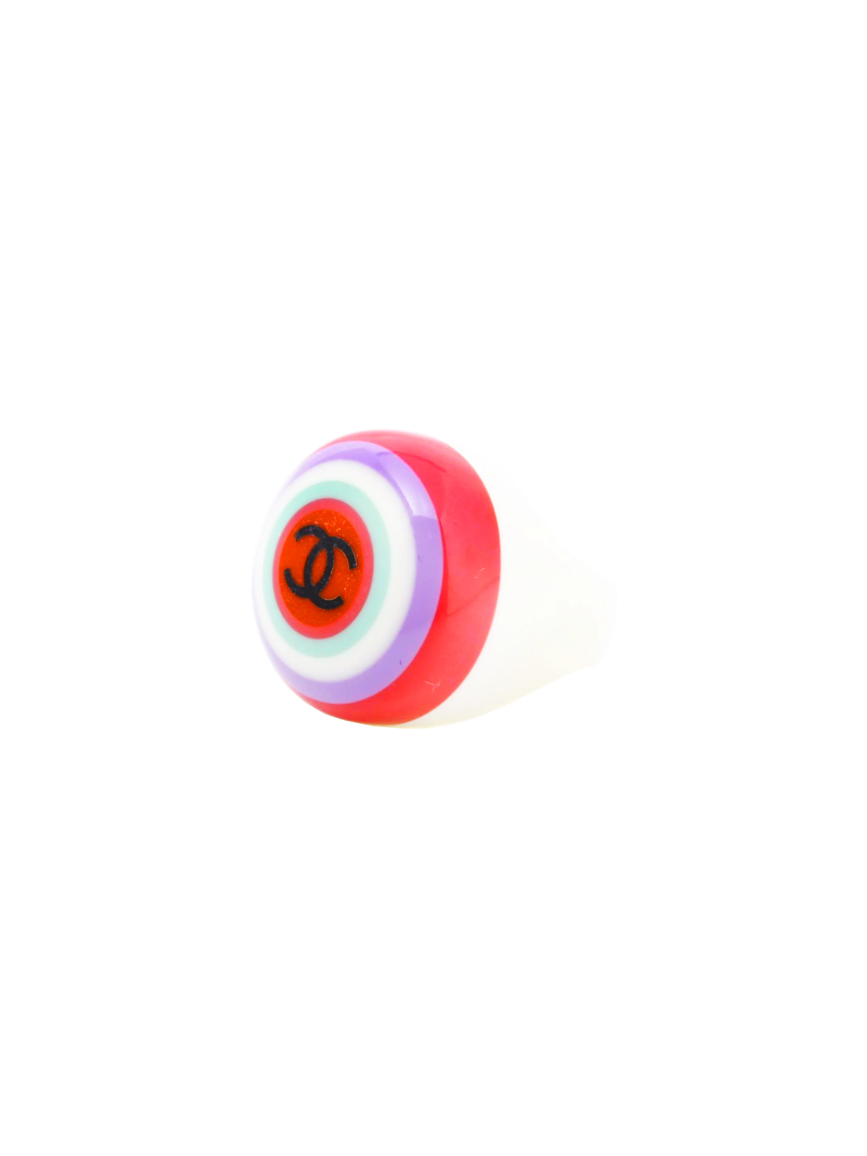 Chanel 2000s Icon Series Bullseye Ring - Image 2