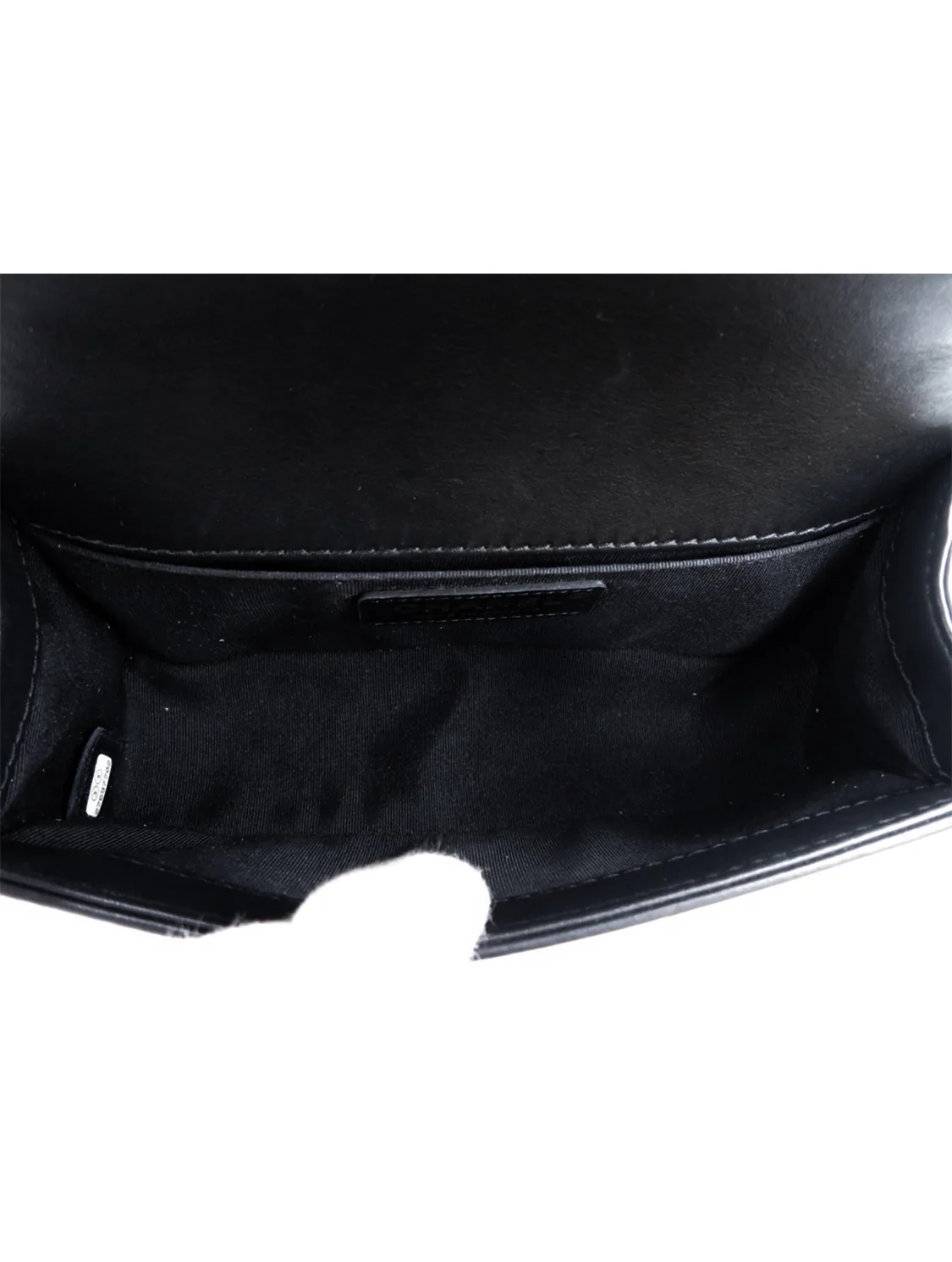 Chanel 2000s Rare Le Boy Top Handle Silver Hardware Flap - Image 4