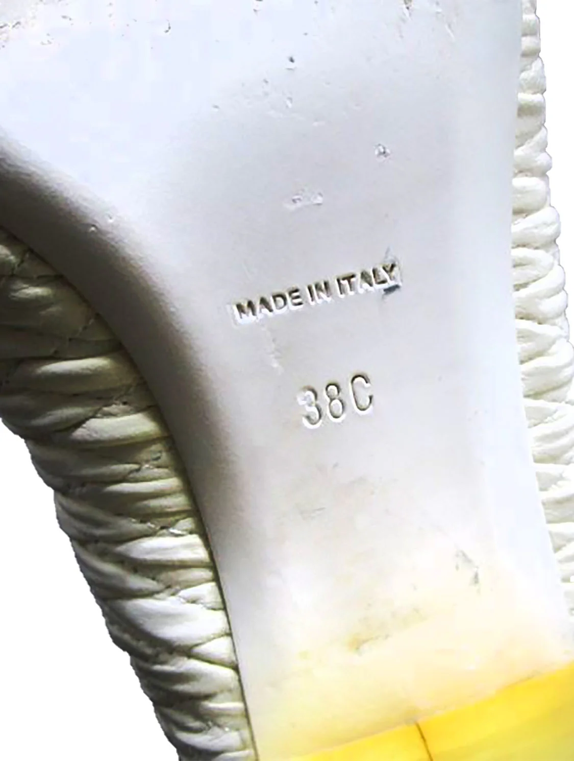 Chanel 1990s Rare Stitched Ruched White Boots - Image 5