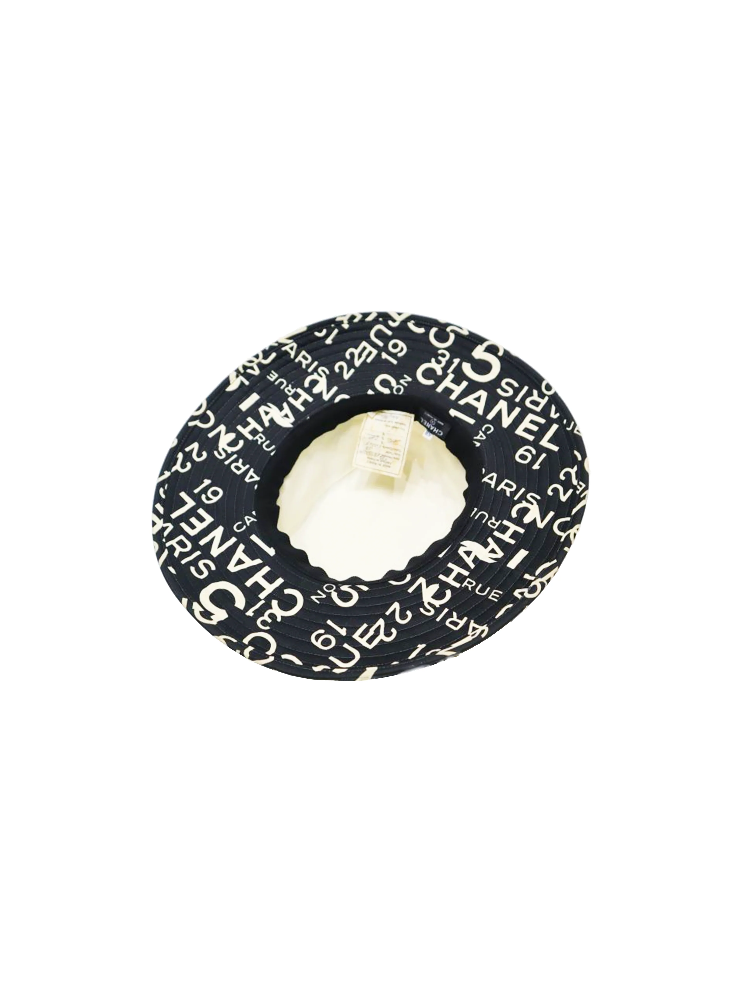 Chanel Rue De Cambon Rare Cotton Hat - Image 2