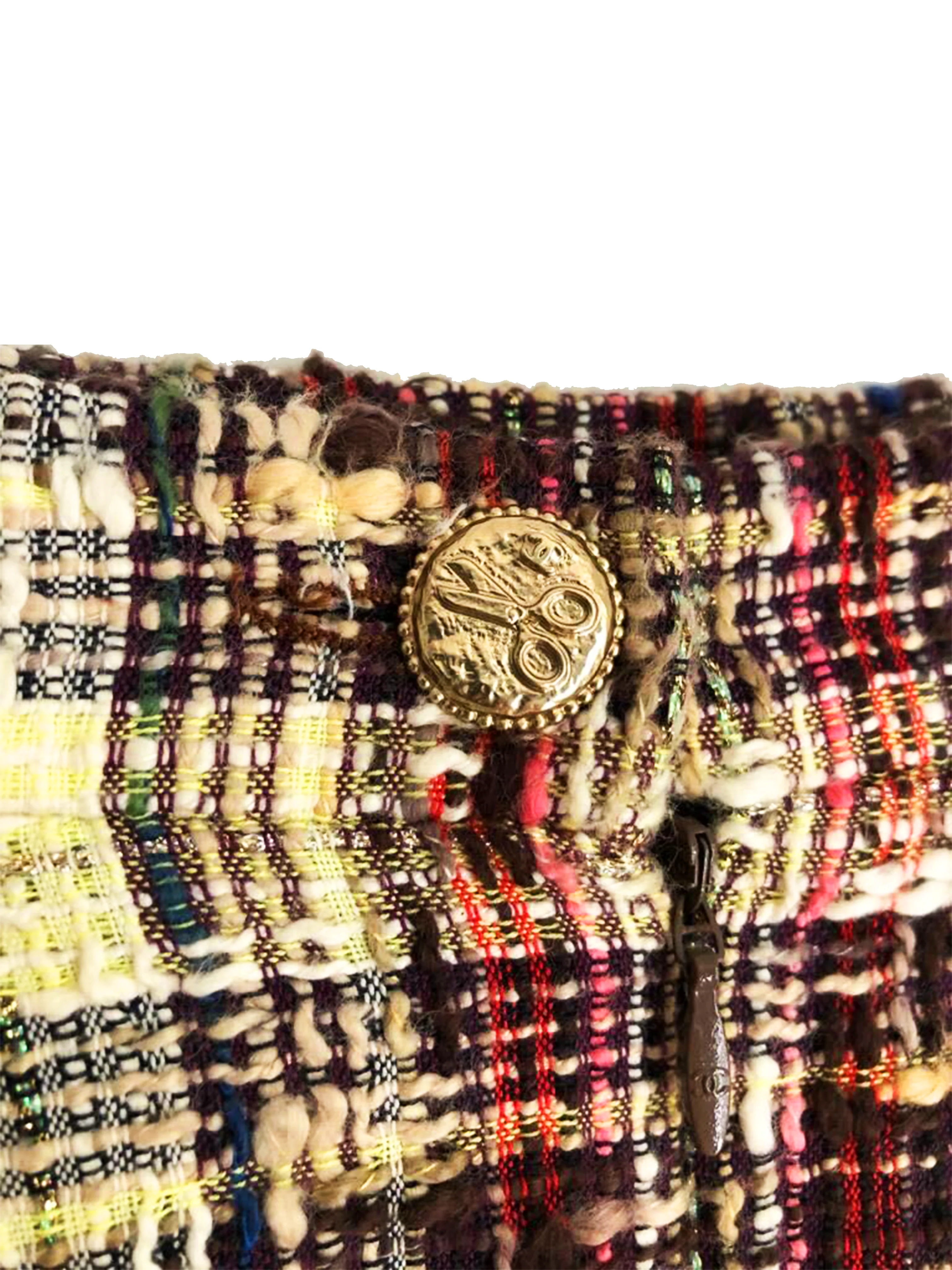 Chanel Runway Sample Tweed Pencil Skirt - Image 4