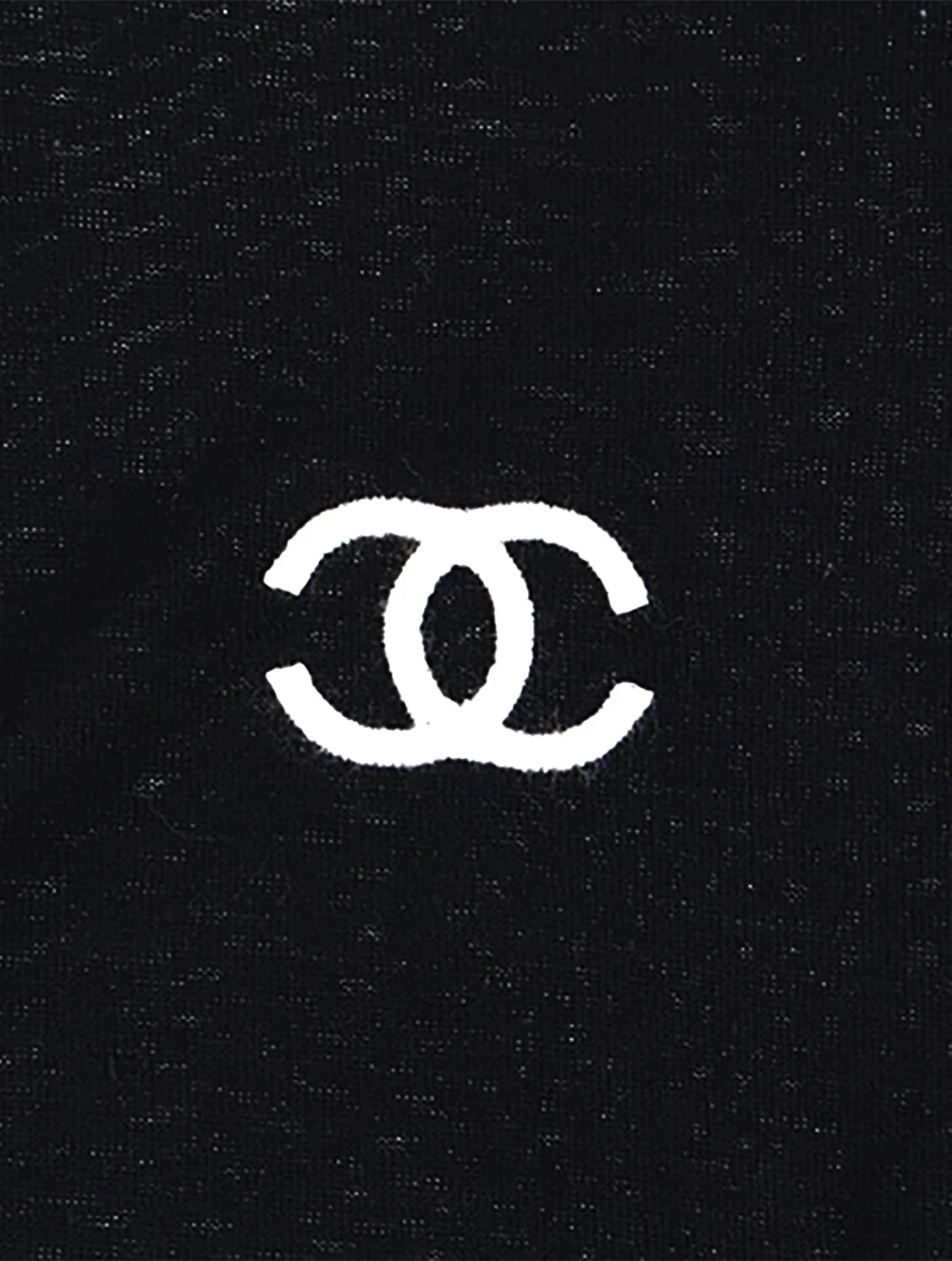 Chanel Sheer Rare Knit Black Tank - Image 4