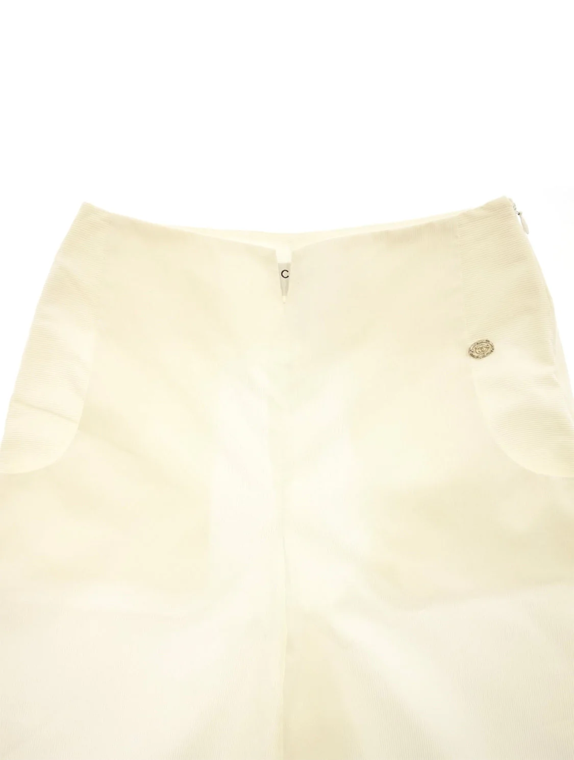 Chanel Sheer White Pants - Image 3