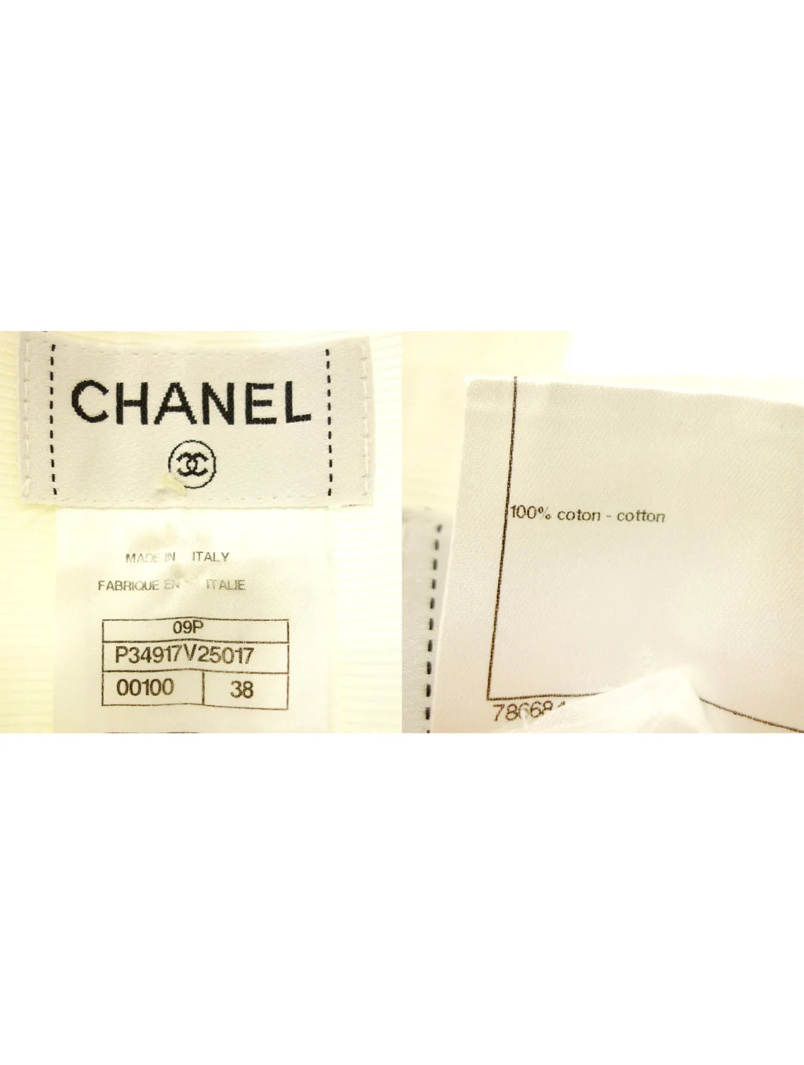 Chanel Sheer White Pants - Image 5