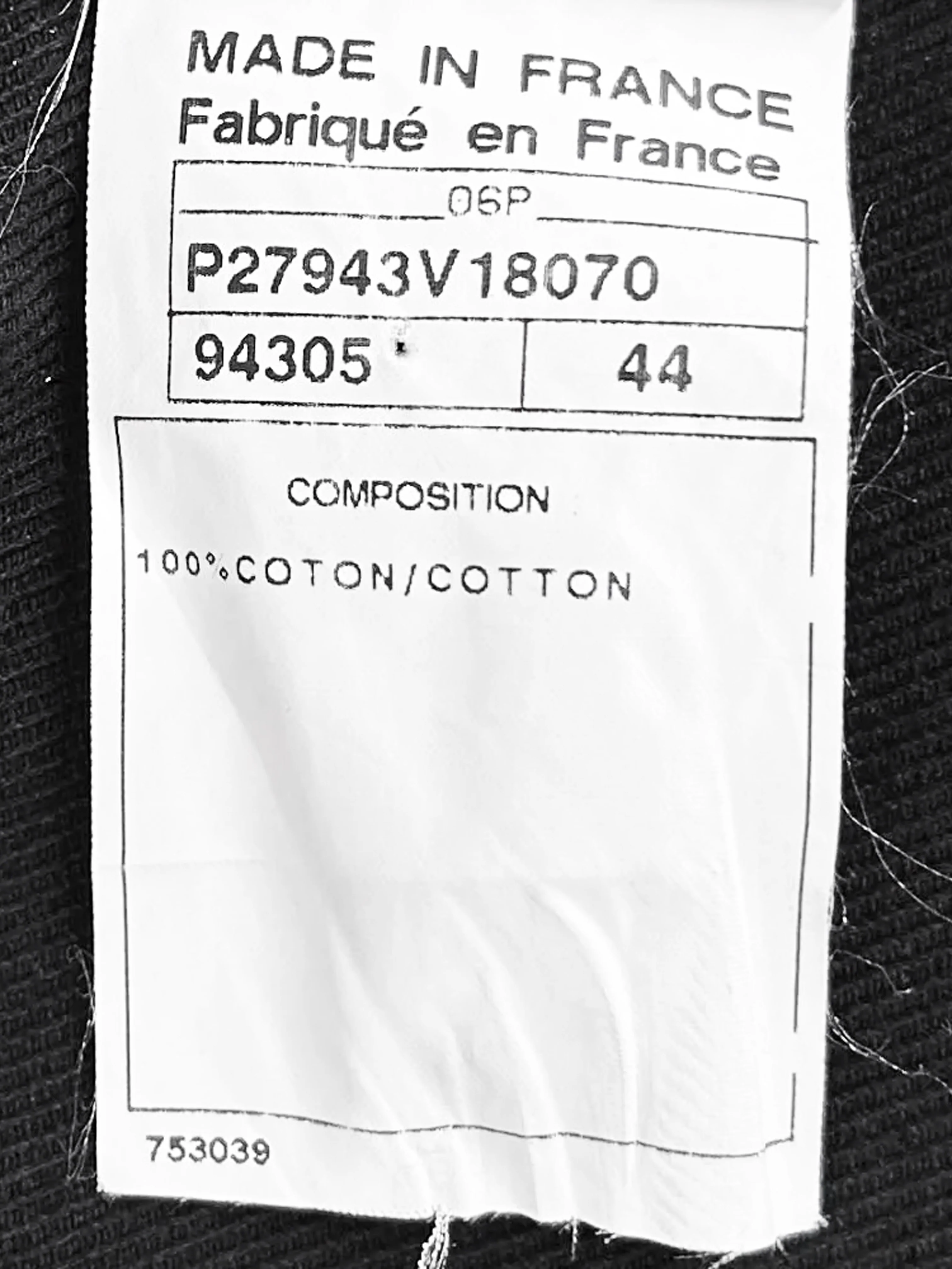 Chanel Sport 2006 Black Cotton Jacket with Leather Trim - Image 7