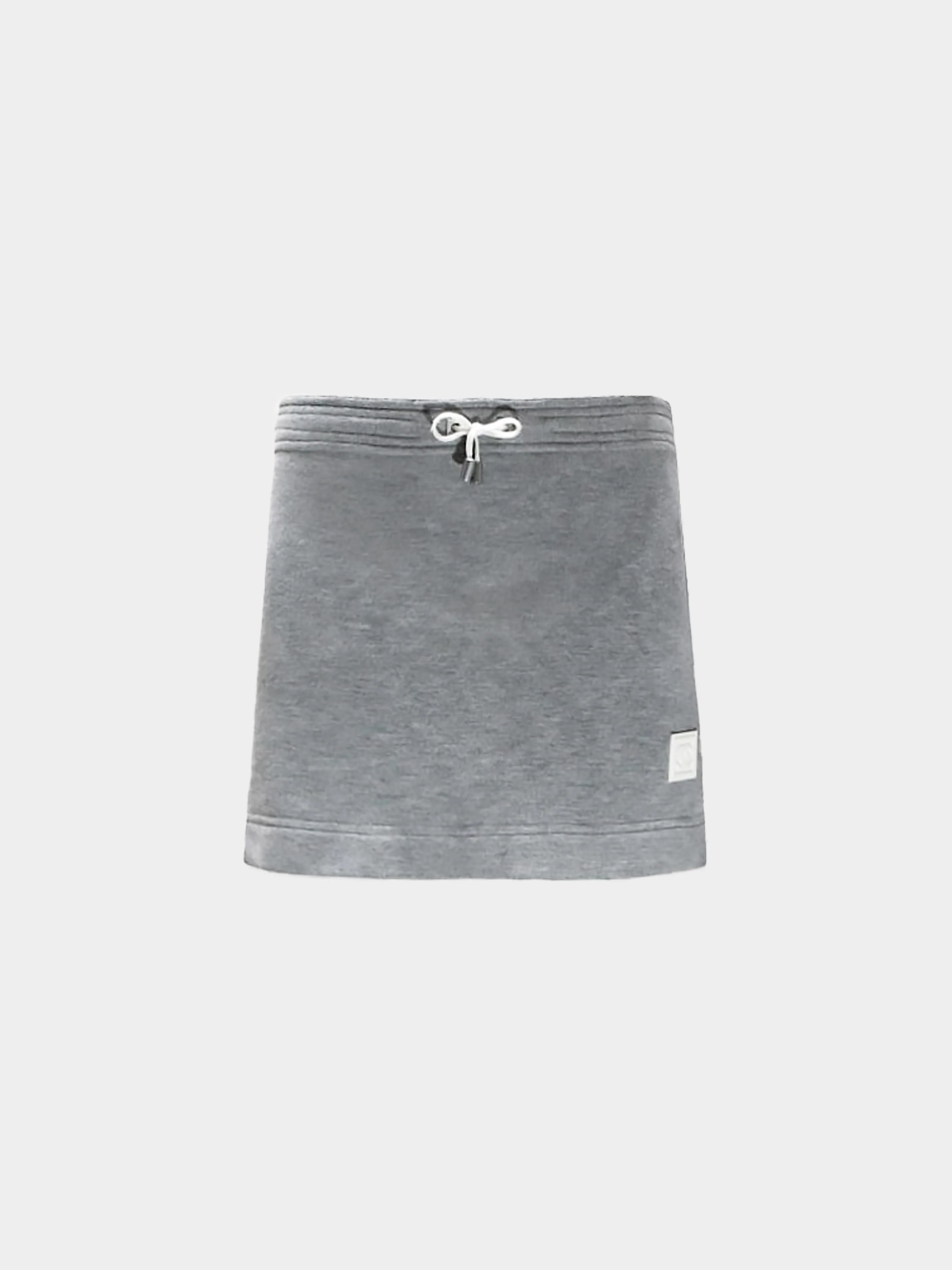 Chanel Sports Spring 2005 Grey CC Mini Sweat Skirt