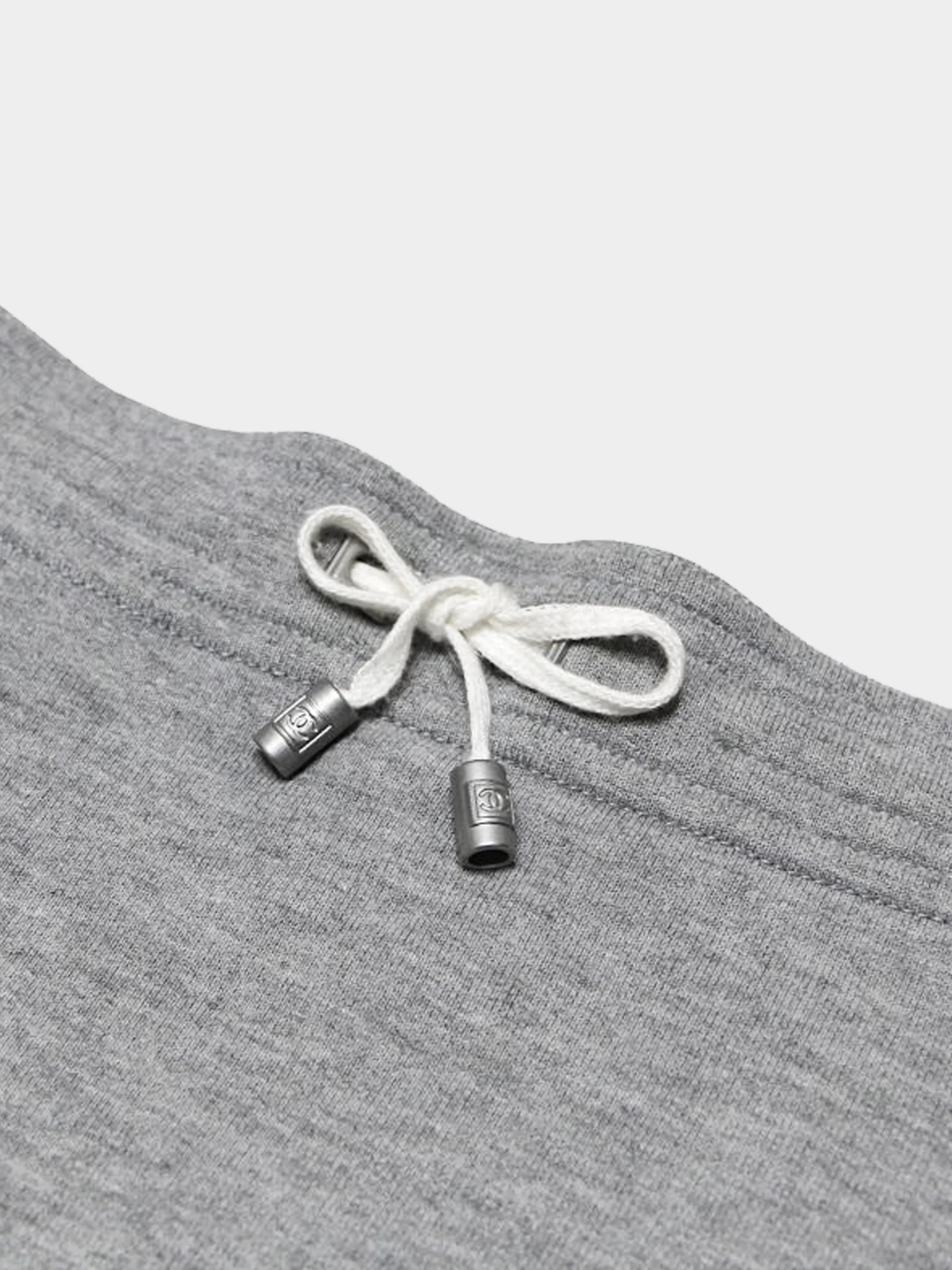 Chanel Sports Spring 2005 Grey CC Mini Sweat Skirt - Image 4