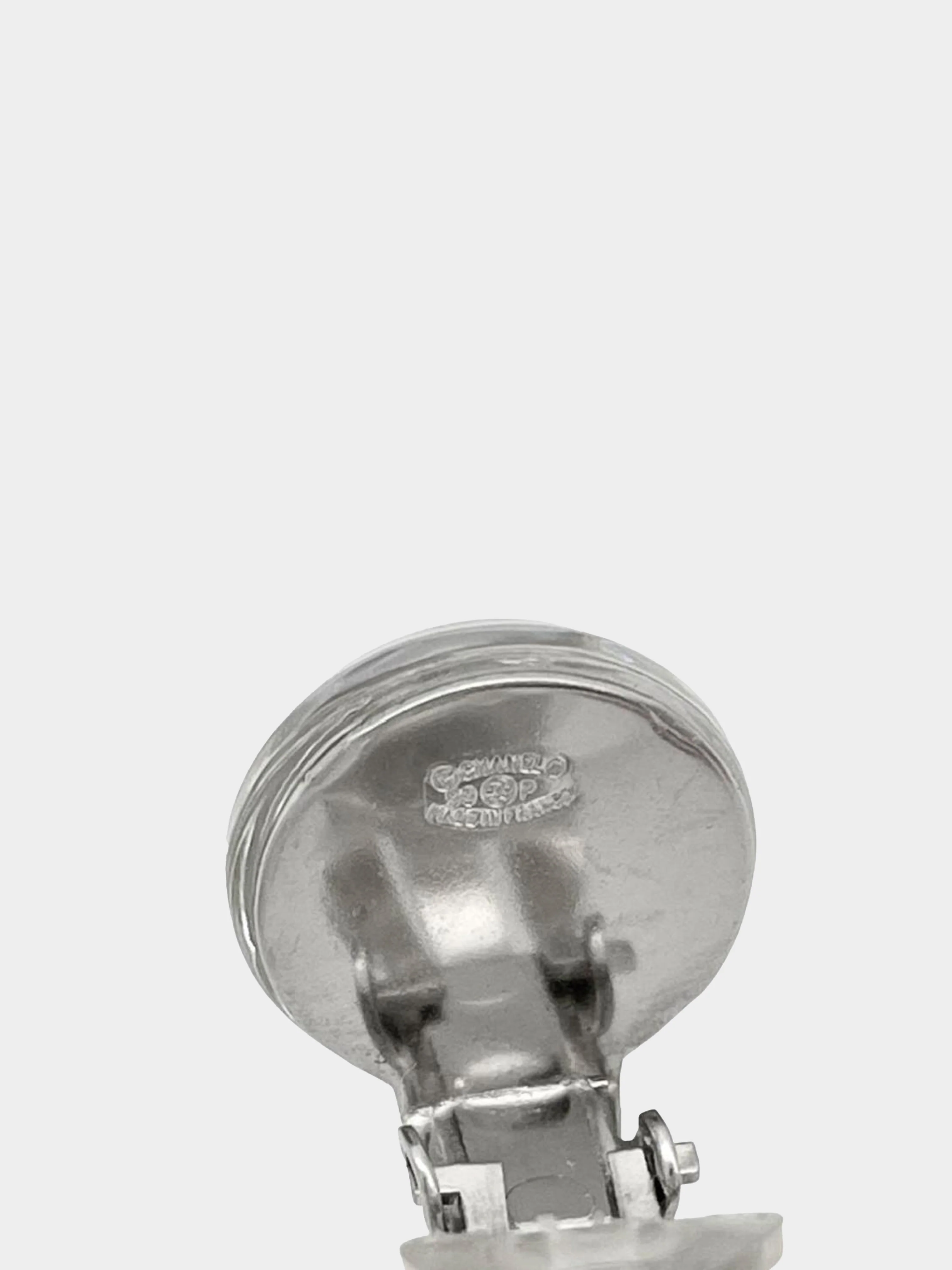 Chanel Spring 1999 Holographic Clip-on Earrings - Image 4