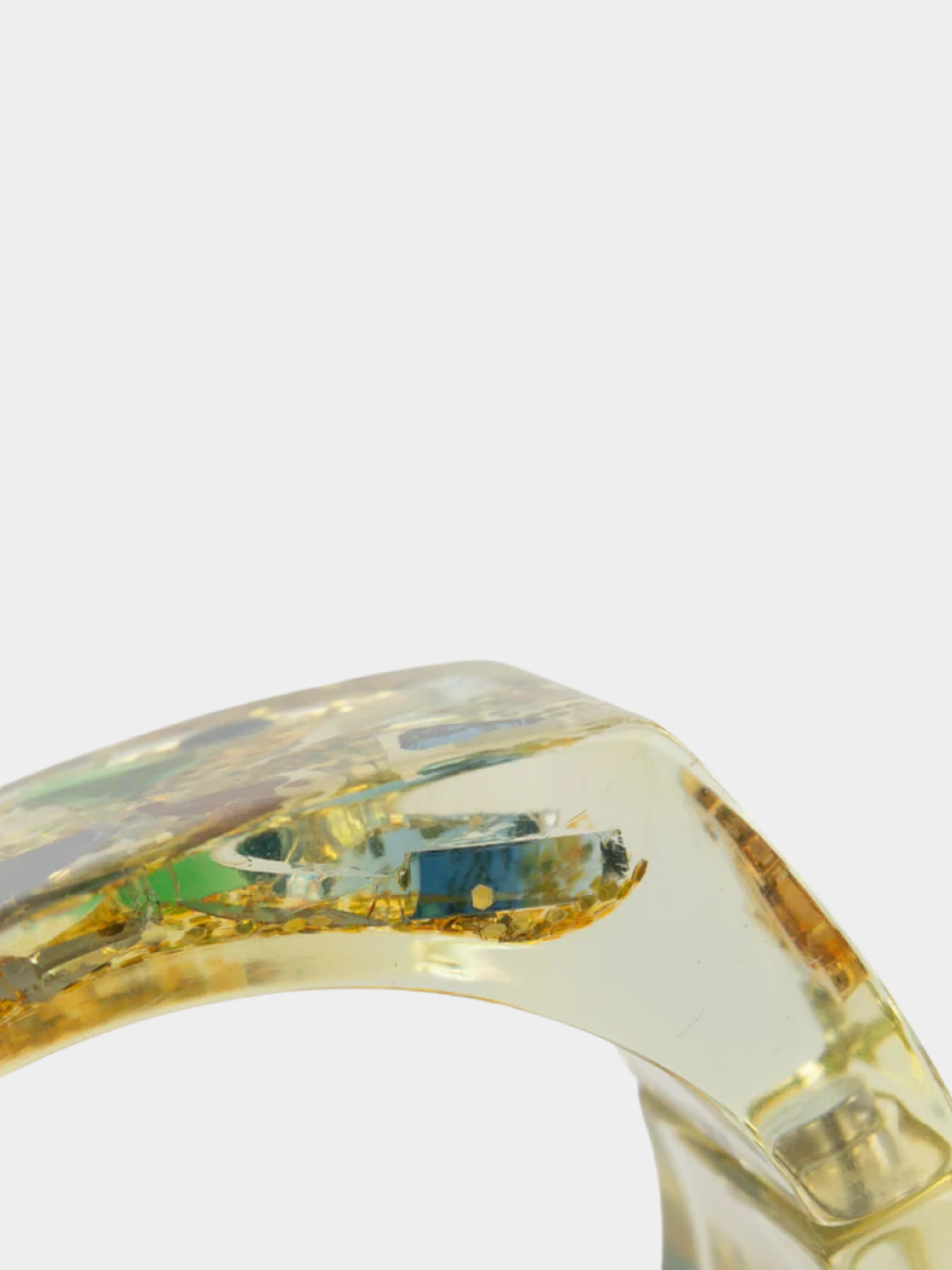 Chanel Spring 2003 Lucite Sequins Bracelet - Image 3