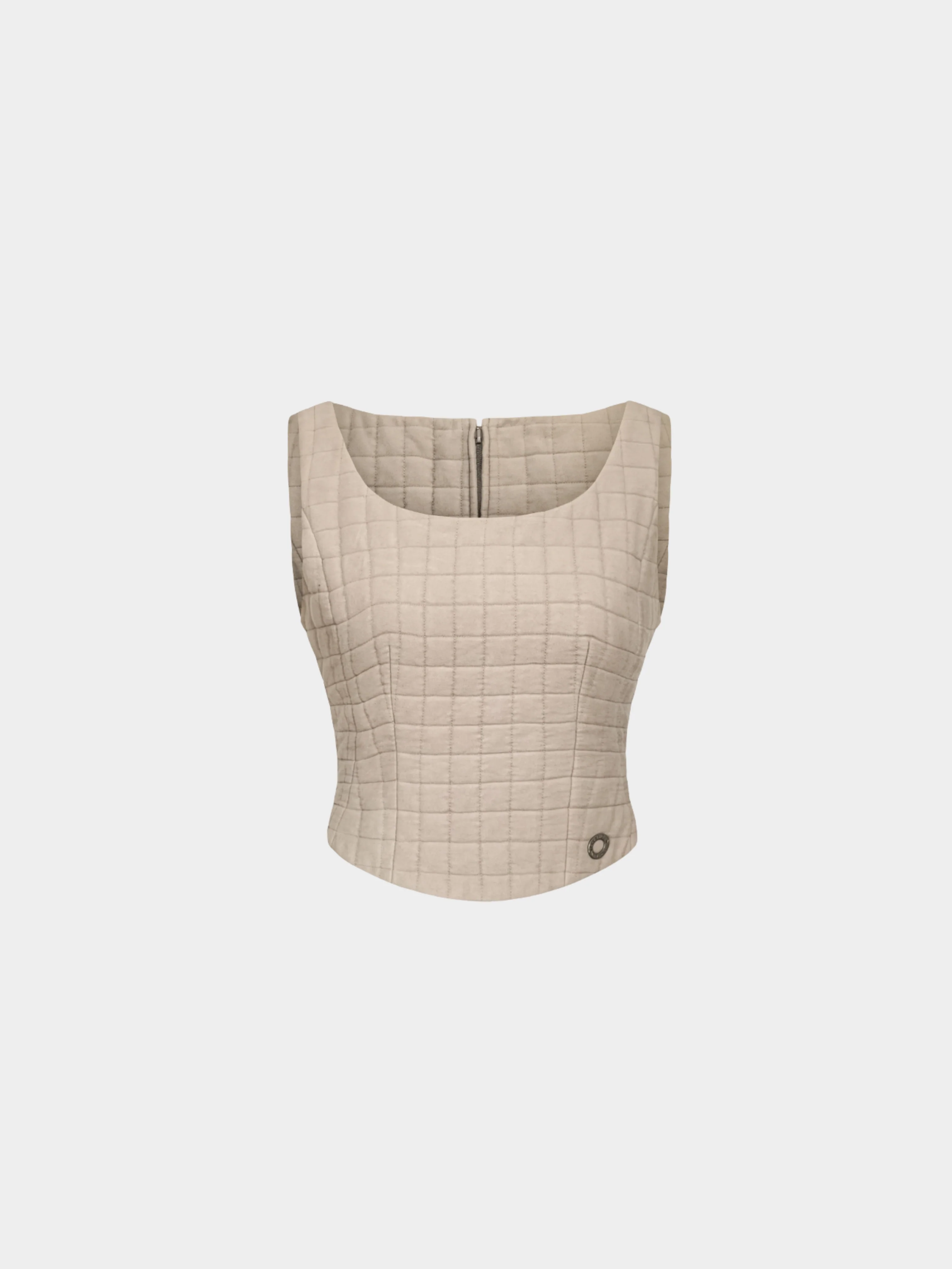 Chanel SS 2000 Beige Corset Set - Image 4