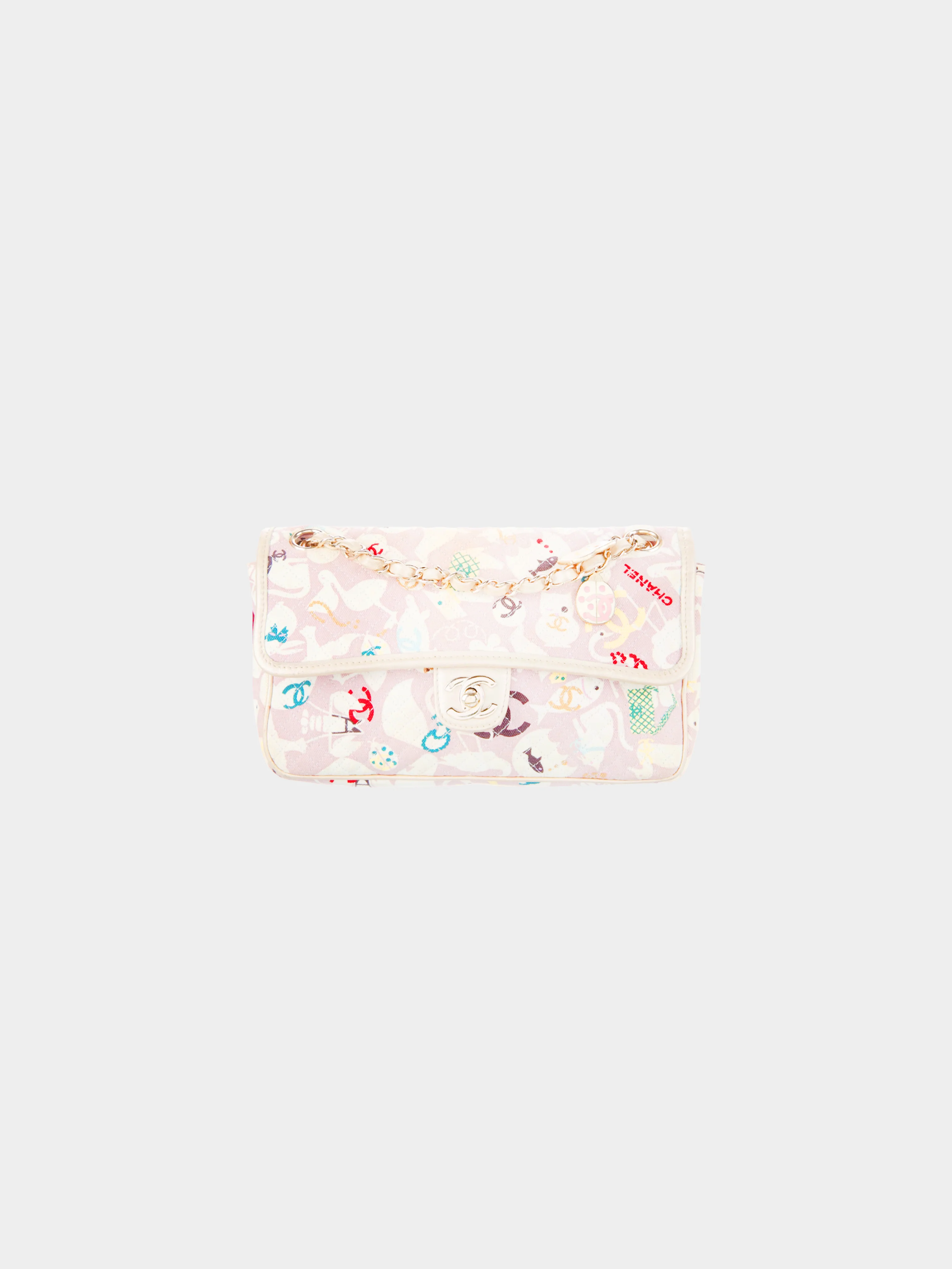 Chanel SS 2007 Pink Baby Animals Flap Bag