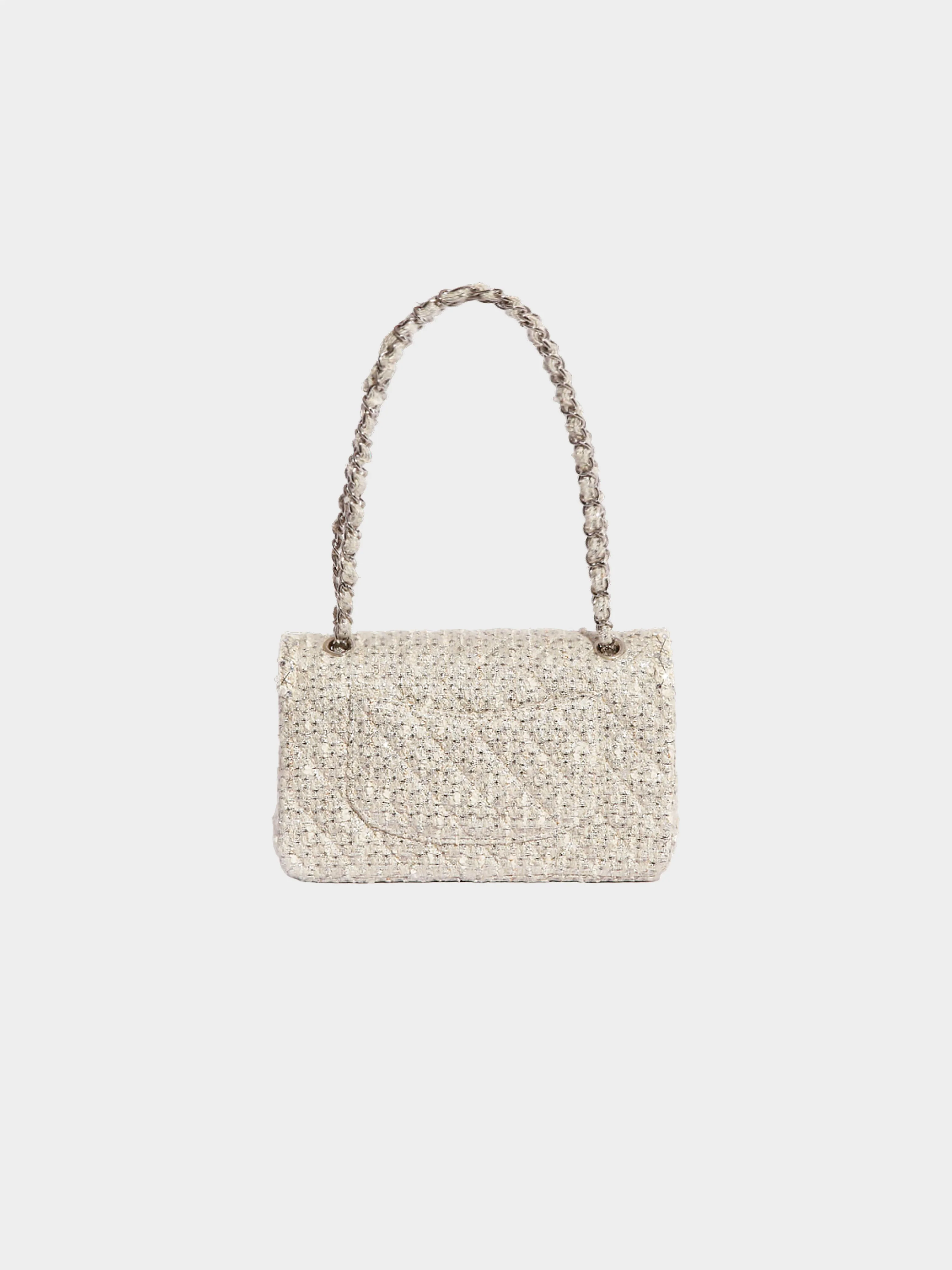 Chanel Couture SS 2014 Beige Fantasy Tweed Flap Bag - Image 2