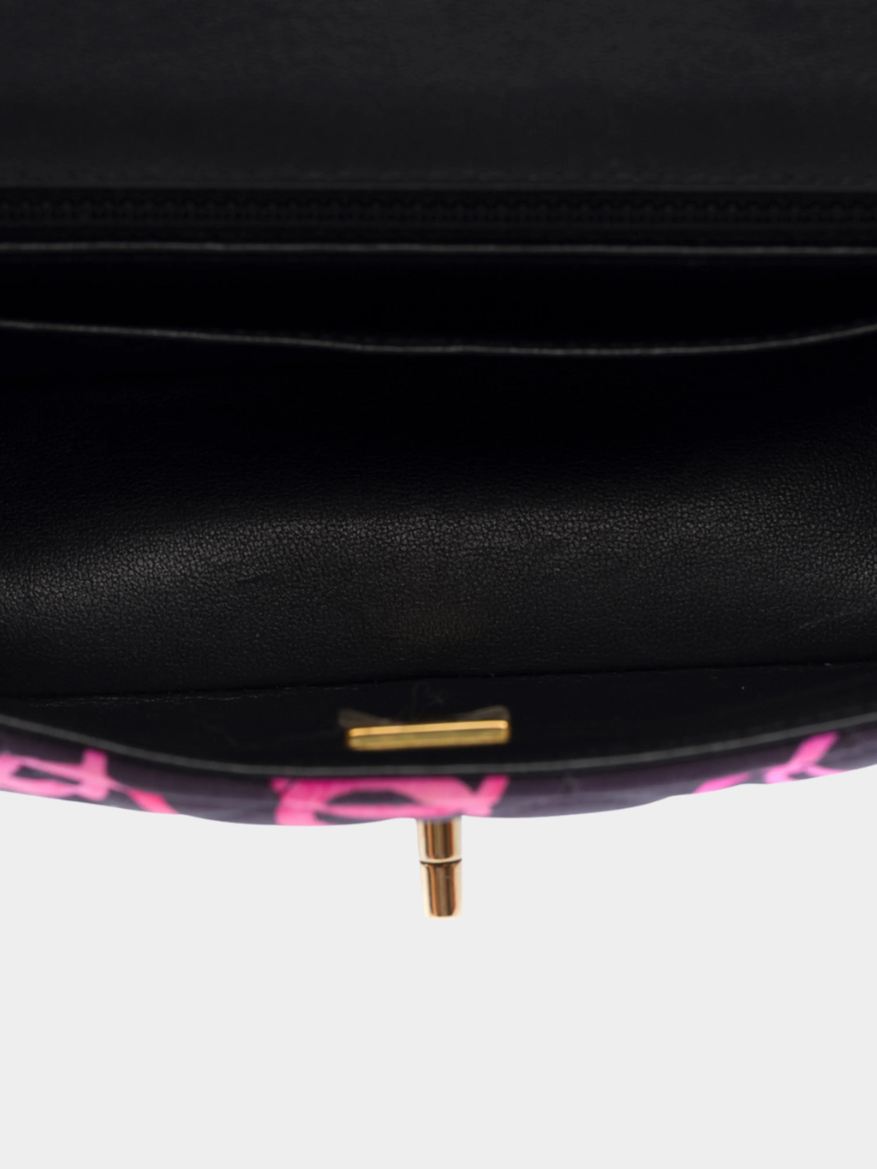 Chanel SS 2024 Multicolour Printed CC Mini Classic Flap Bag - Image 6