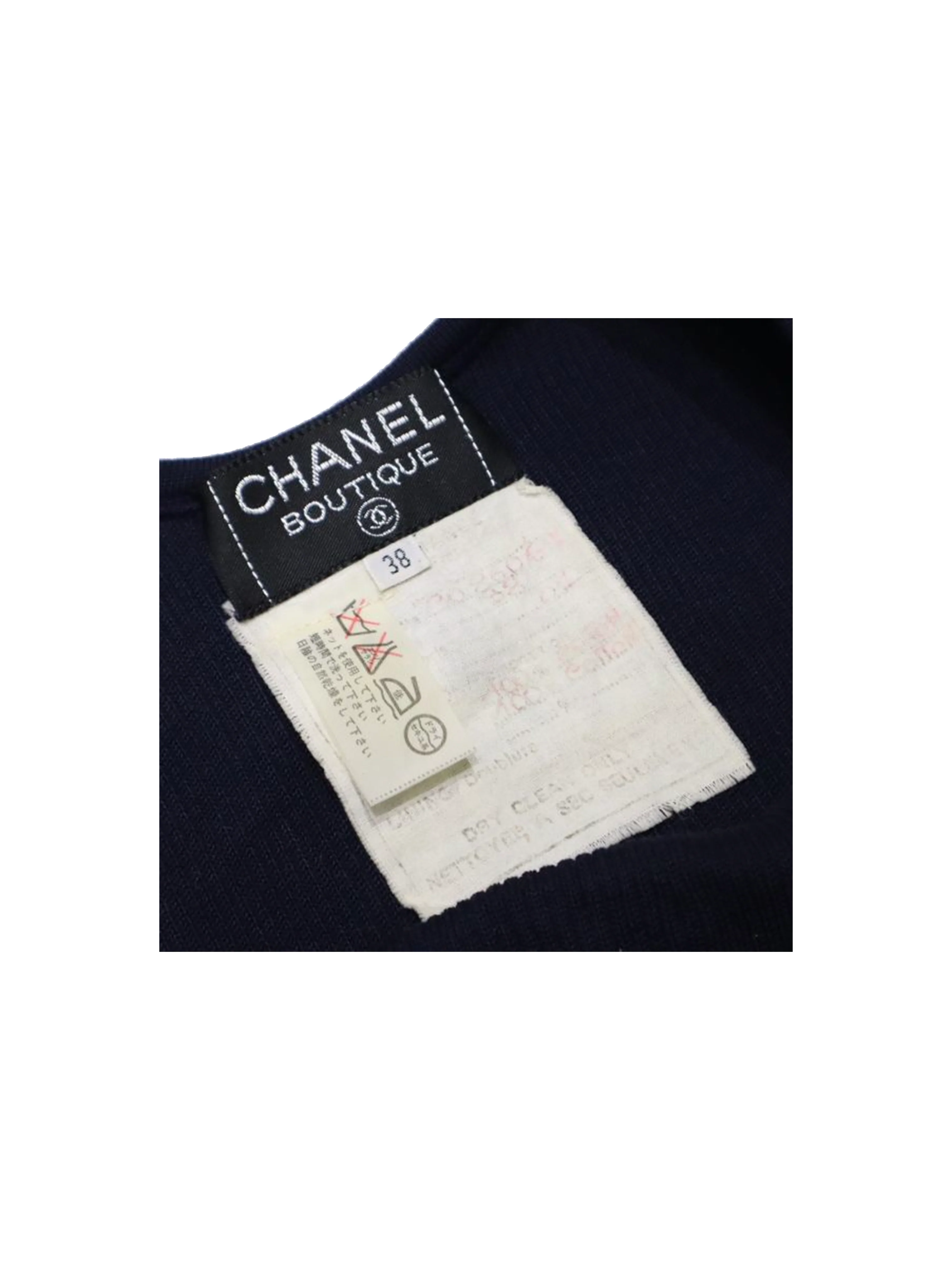 Chanel Super Rare Knit CC Tank Top - Image 4