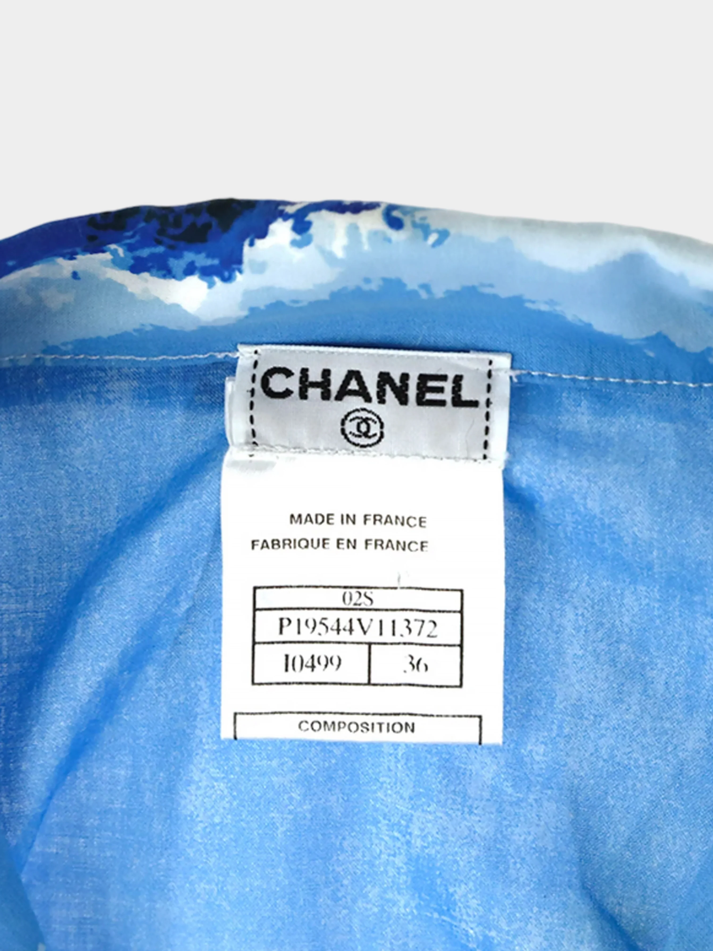 Chanel Surf 2002 SS Button-Up Short Sleeve - Image 3