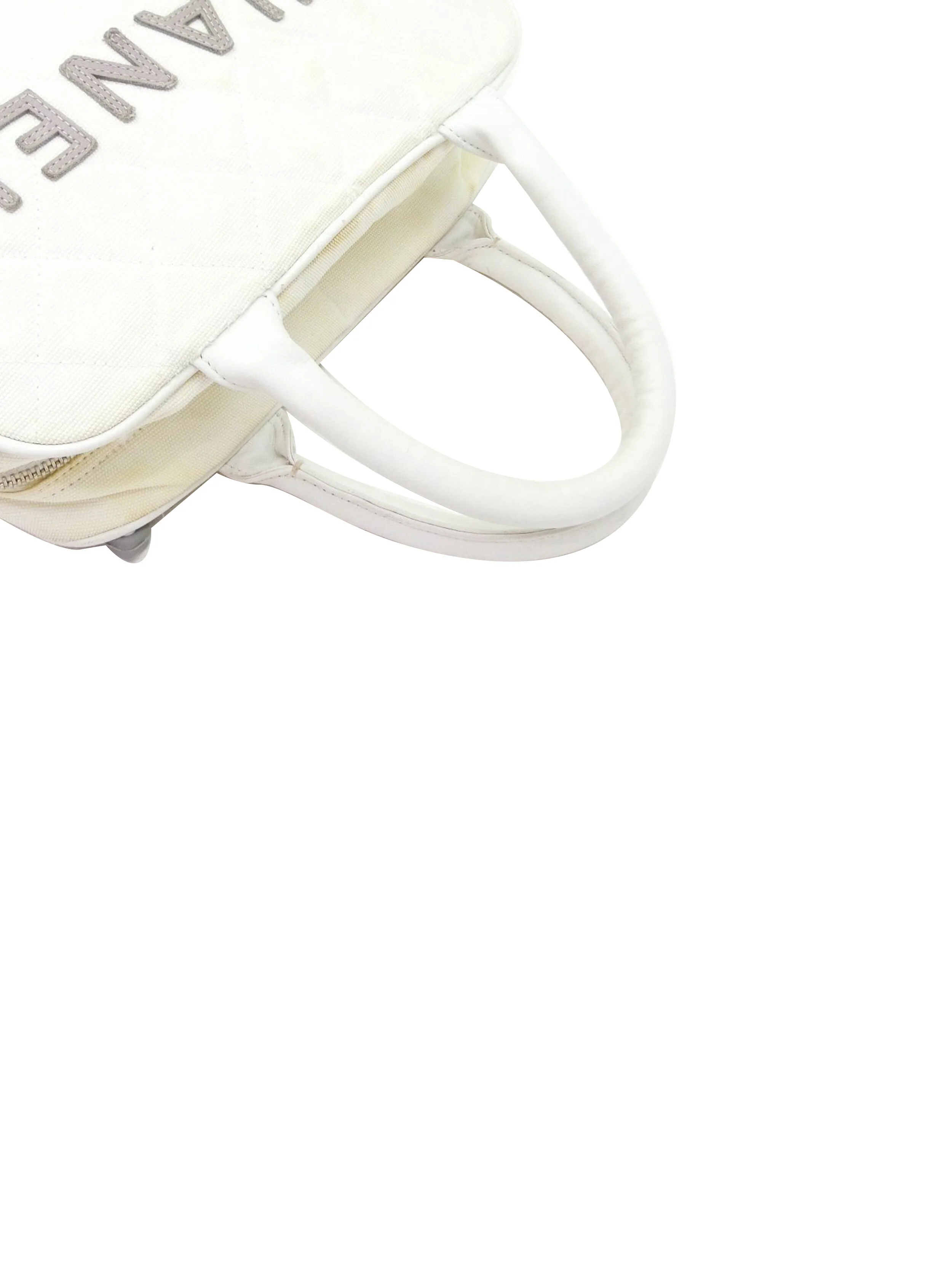 Chanel Sports White Mini Quilted Tote - Image 5