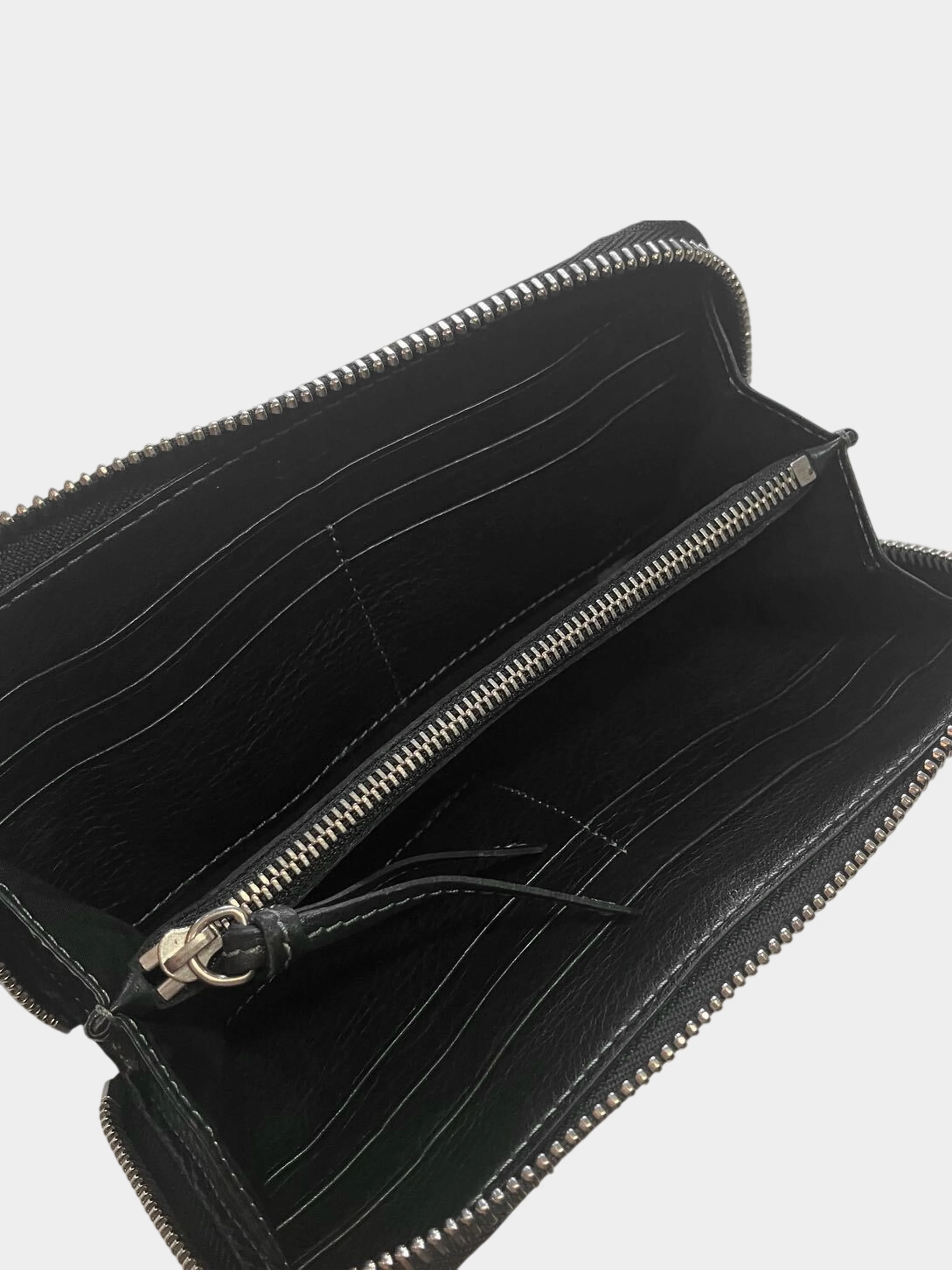 Chloe 2000s Black Leather Paddington Wallet - Image 2