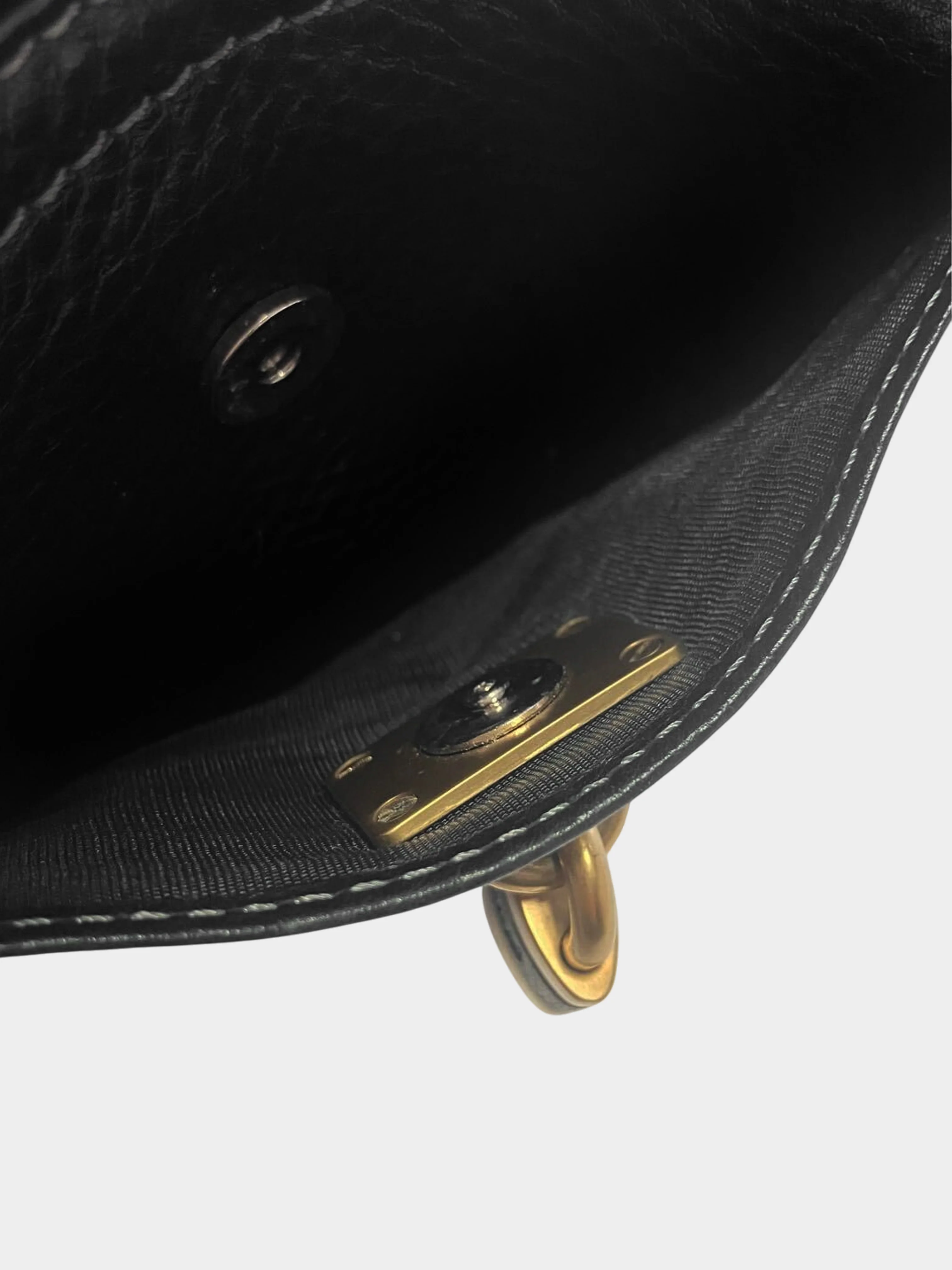 Chloe 2000s Black Leather Paddington Wallet - Image 5