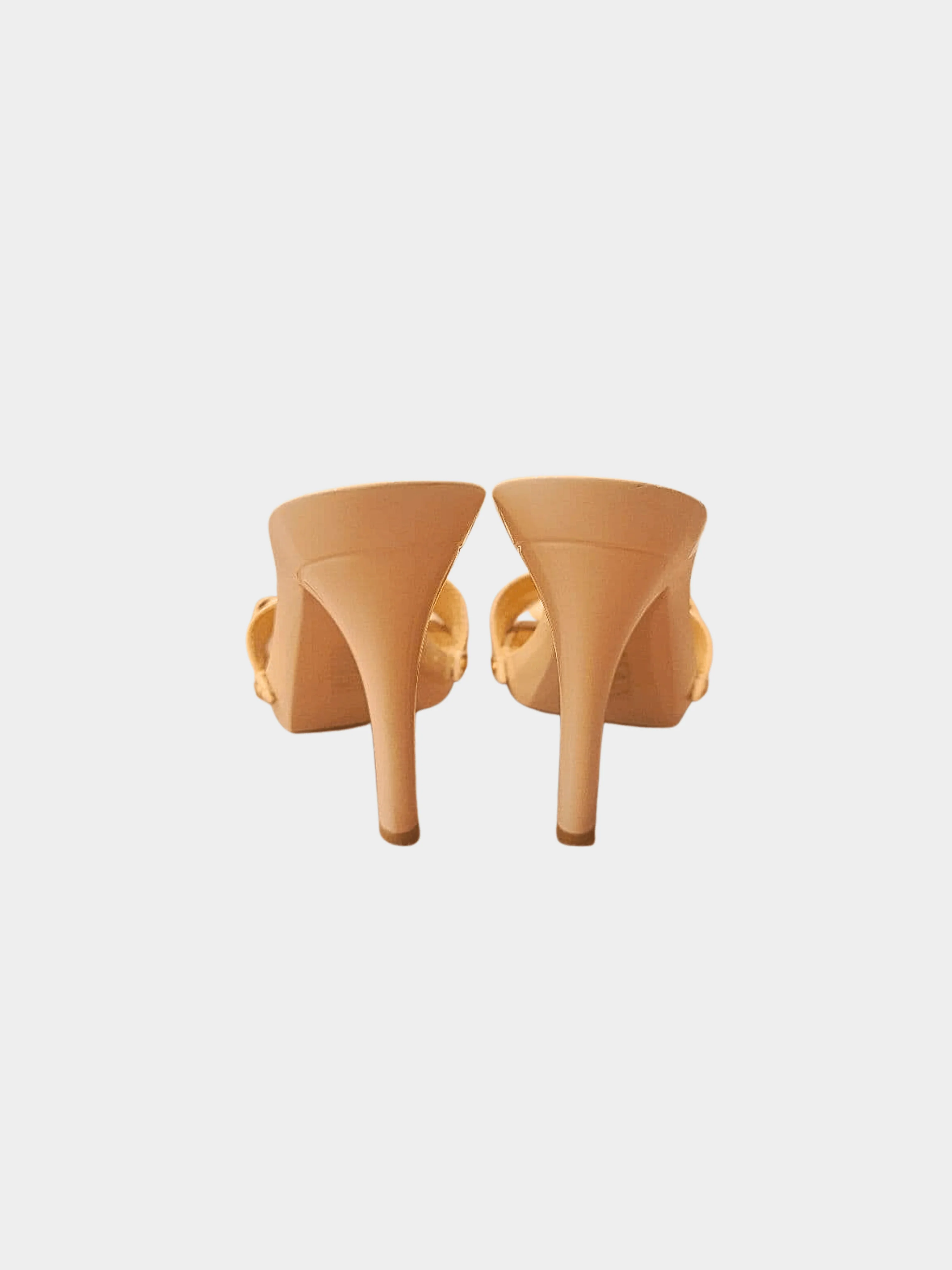 Christian Dior 2000s Beige Leather Mules - Image 5