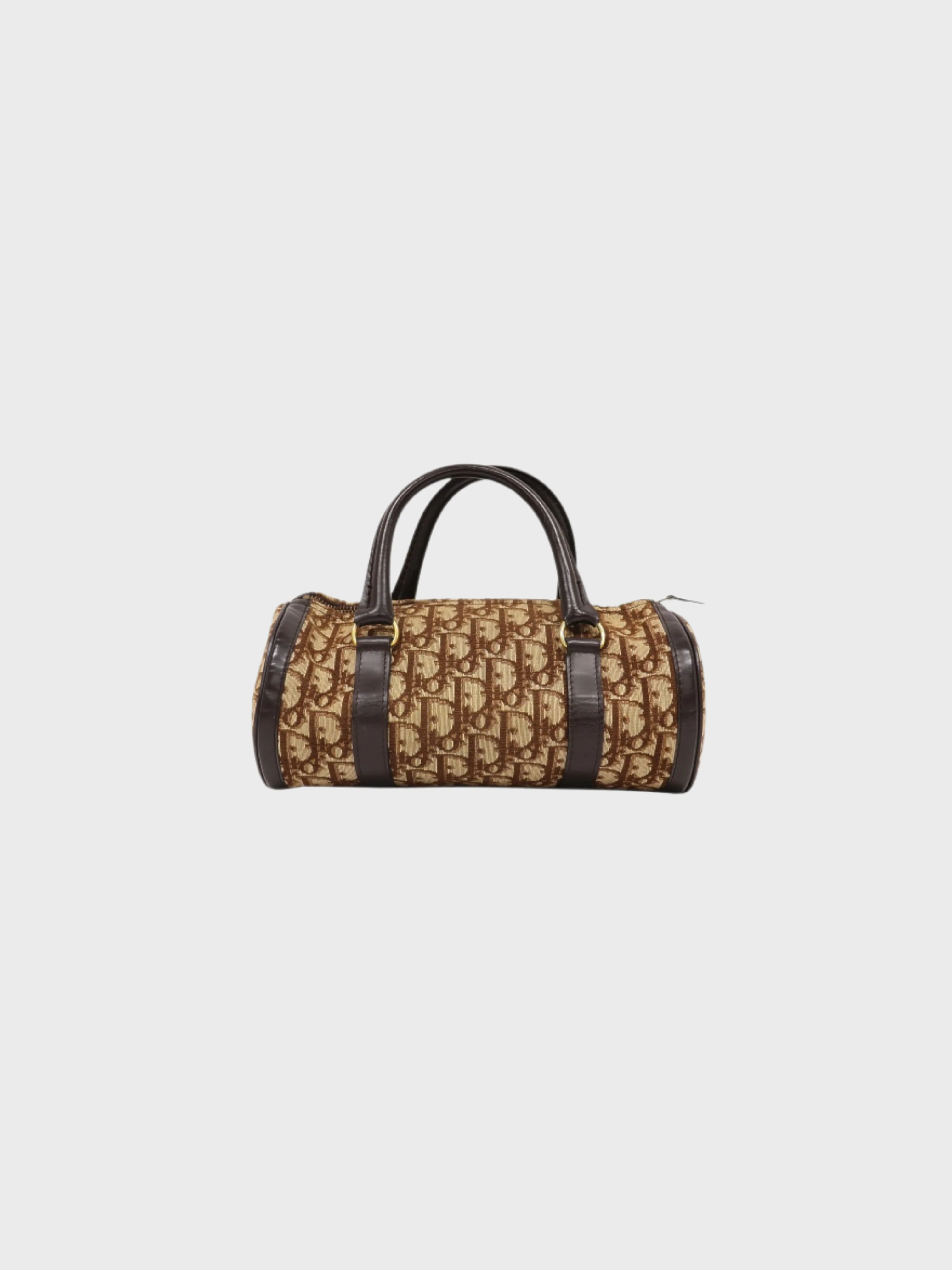 Christian Dior 2000s Brown Trotter Canvas Handbag - Image 2