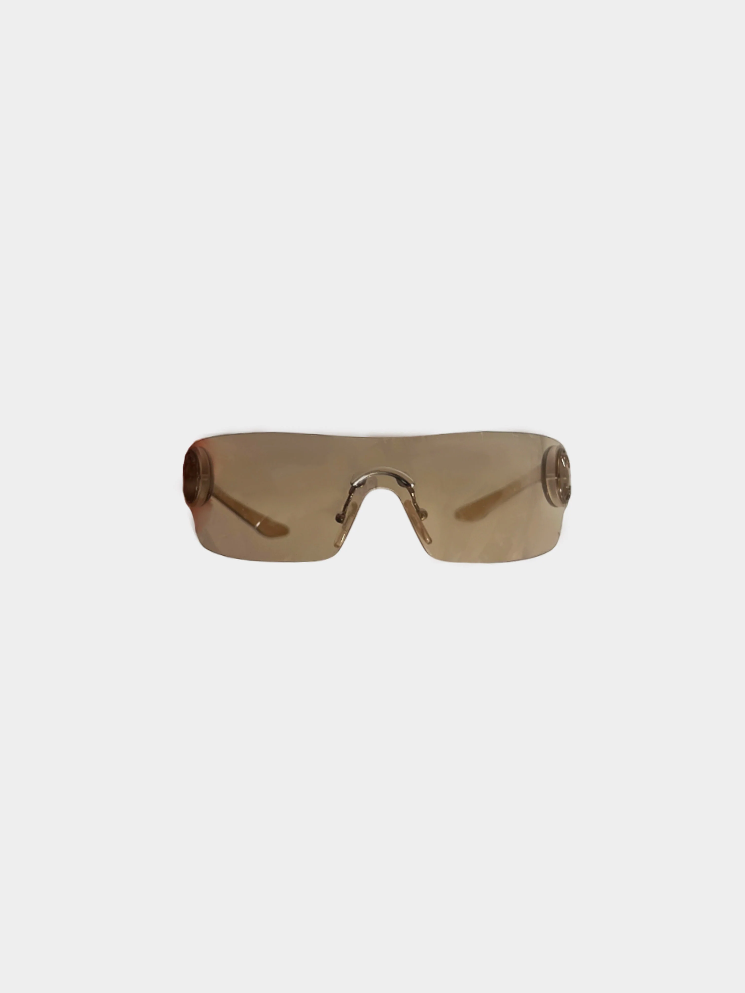 Christian Dior 2000s Gold Schlack 2 Sunglasses - Image 2