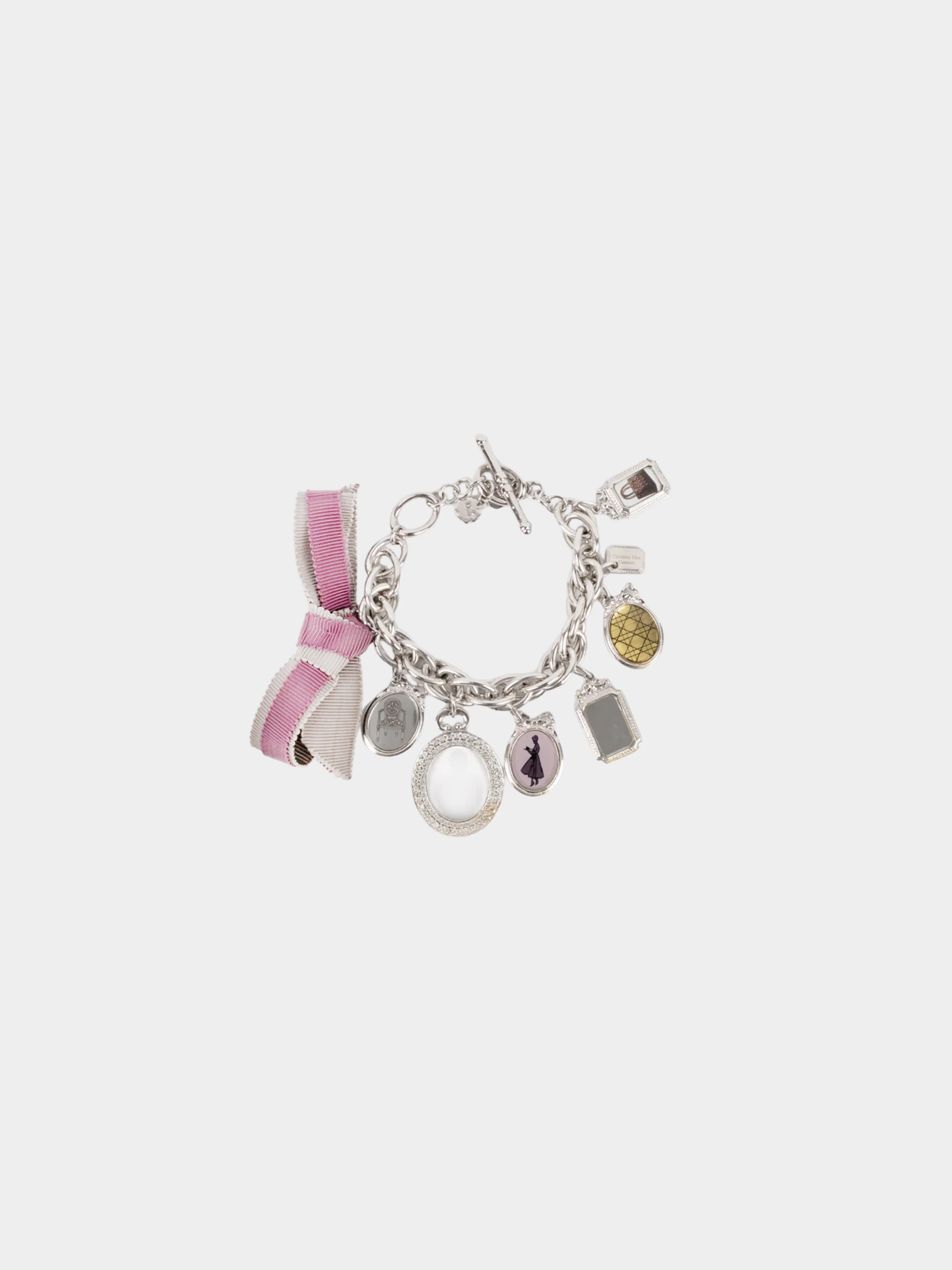 Christian Dior 2000s Multi Charm Bracelet and Necklace Set - Image 4