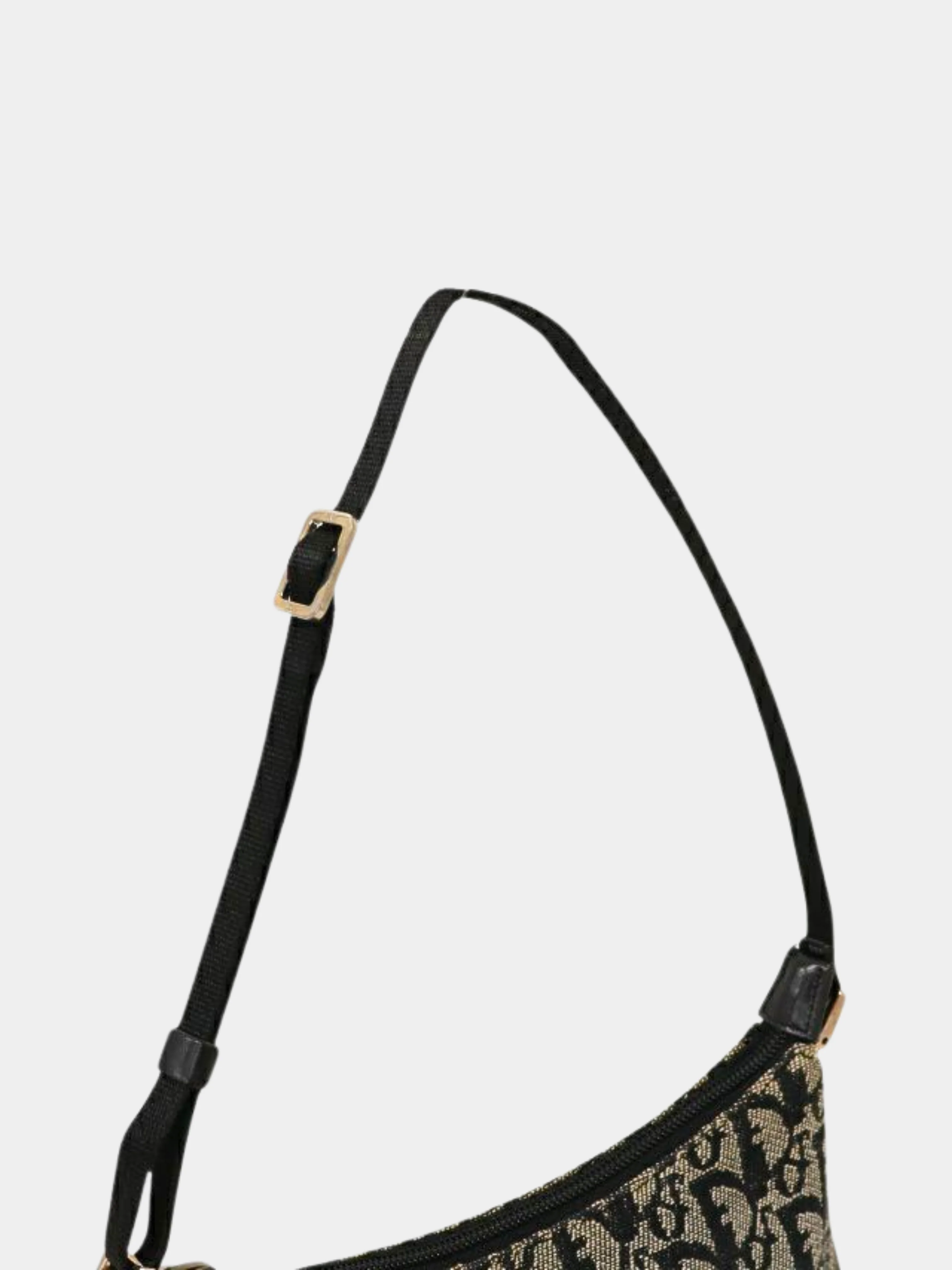 Christian Dior 2000s Navy Trotter Shoulder Bag - Image 4