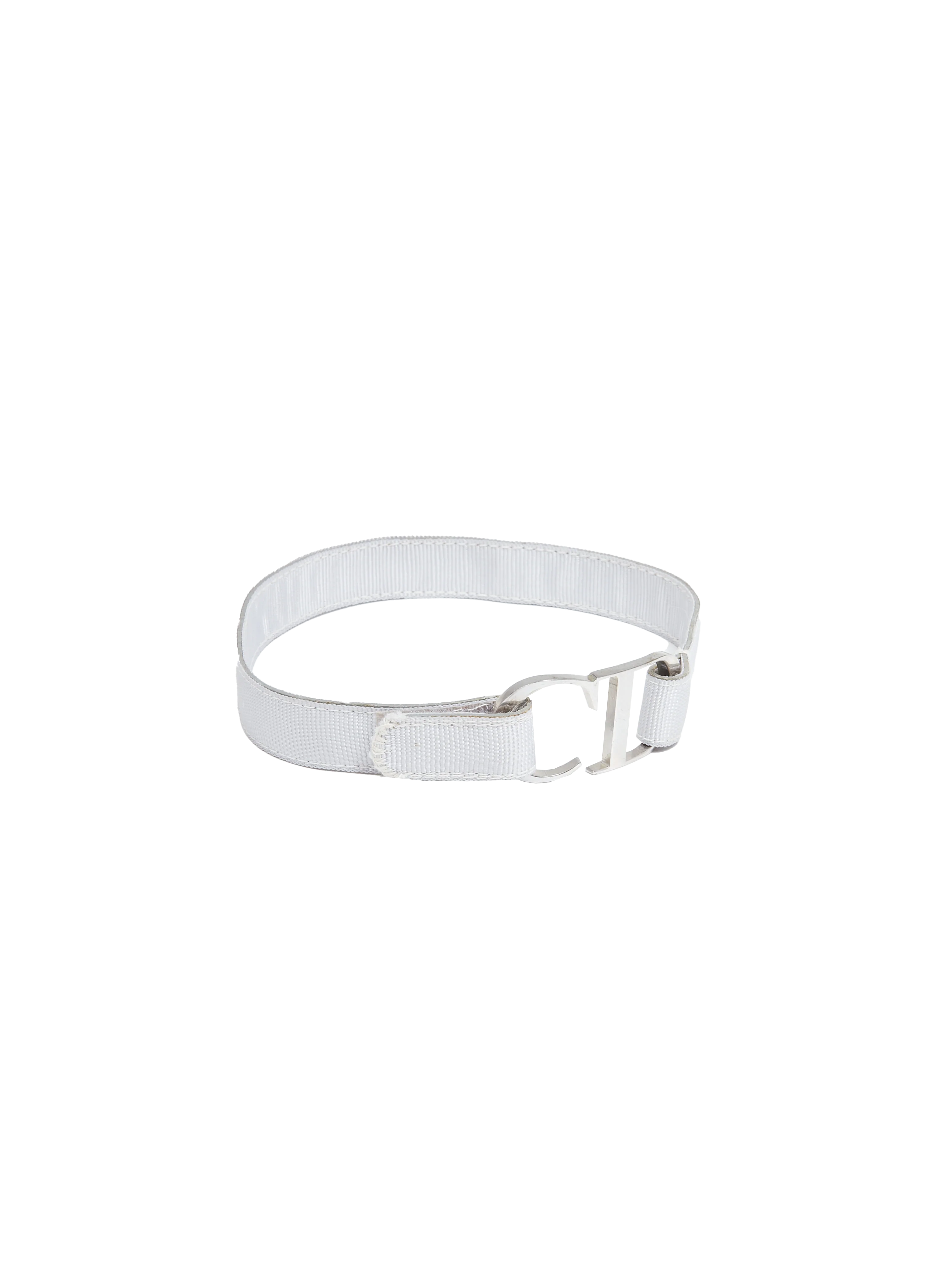 Christian Dior 2000s Silver Choker Necklace - Image 3