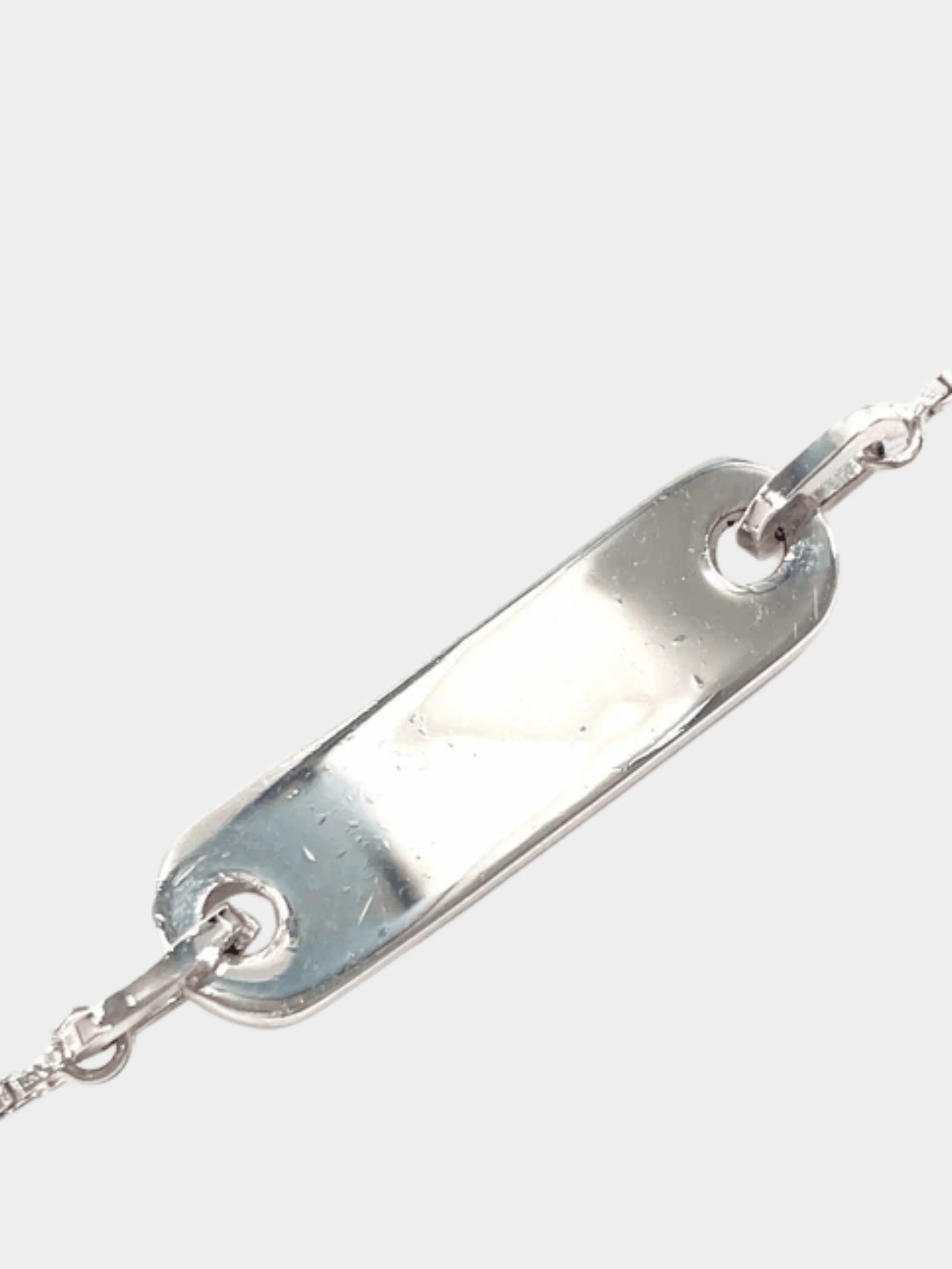 Christian Dior 2000s Silver Plate Bracelet - Image 4