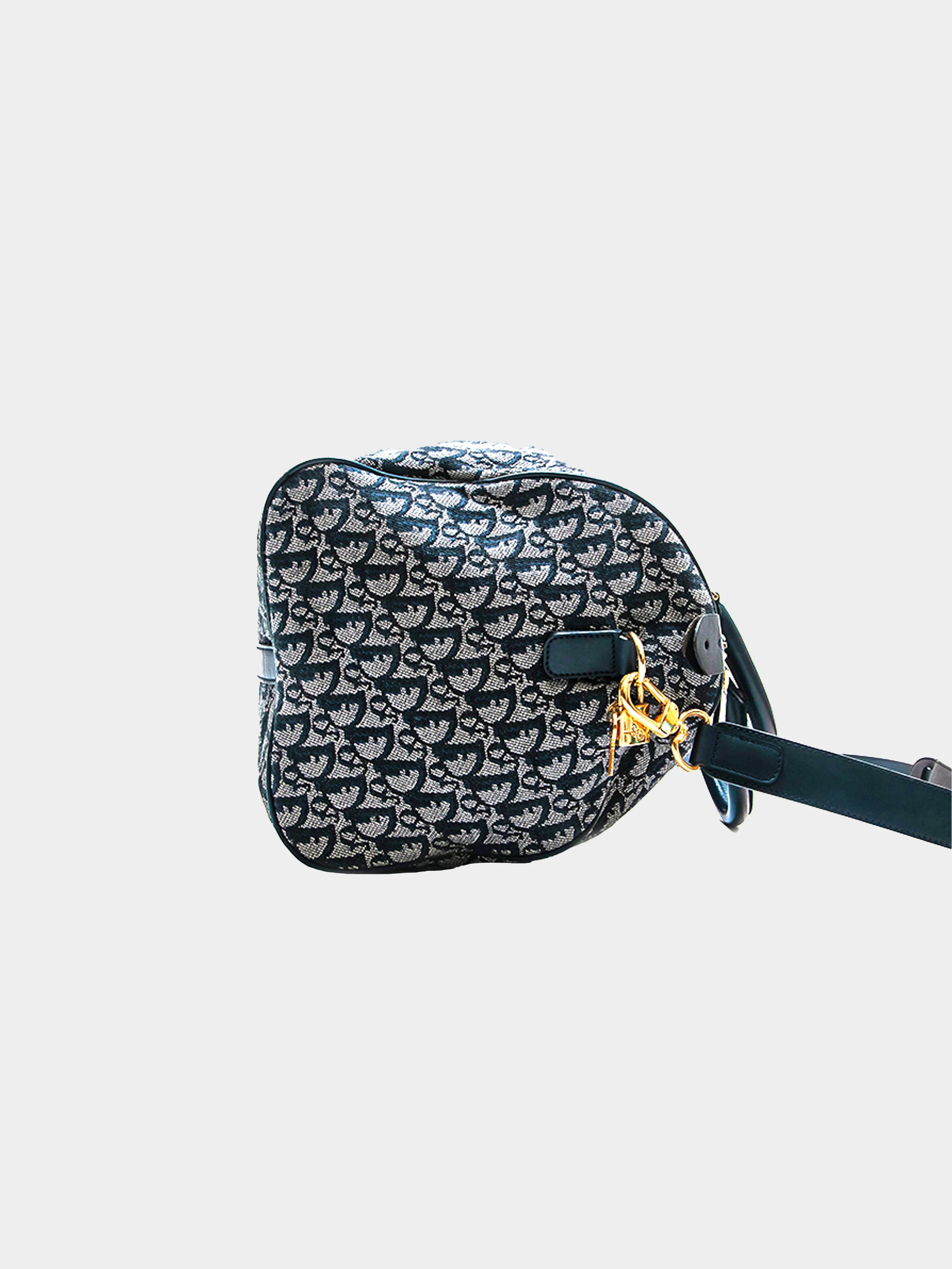 Christian Dior 2000s Trotter Print Duffle Bag - Image 4
