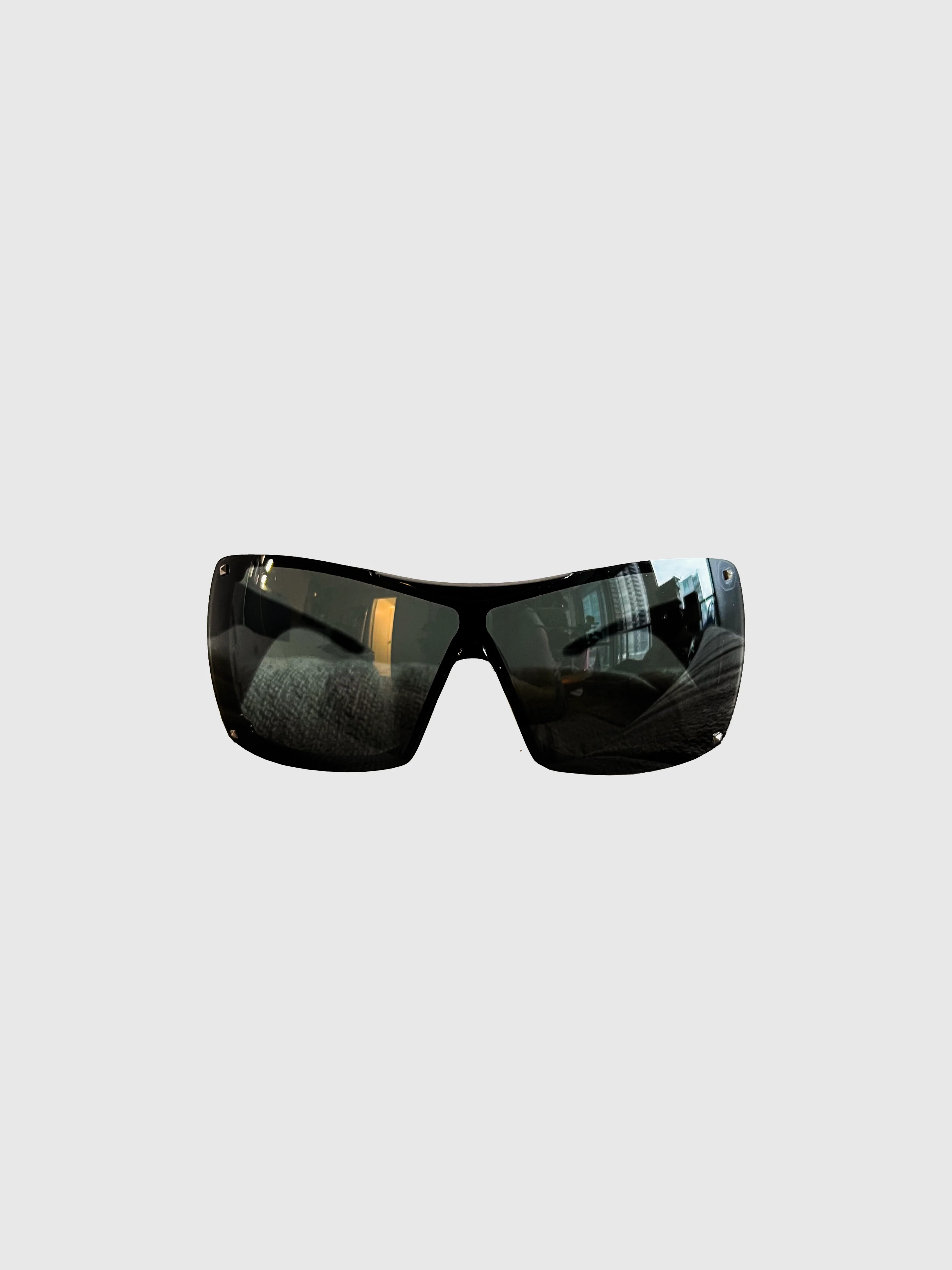 Christian Dior 2003 By John Galliano Overshine 2 Black Sunglasses - Image 2