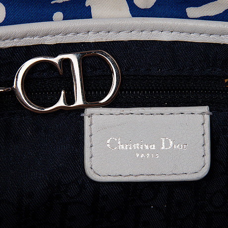 Christian Dior 2004 John Galliano Surf Chick Floral Saddle bag - Image 3