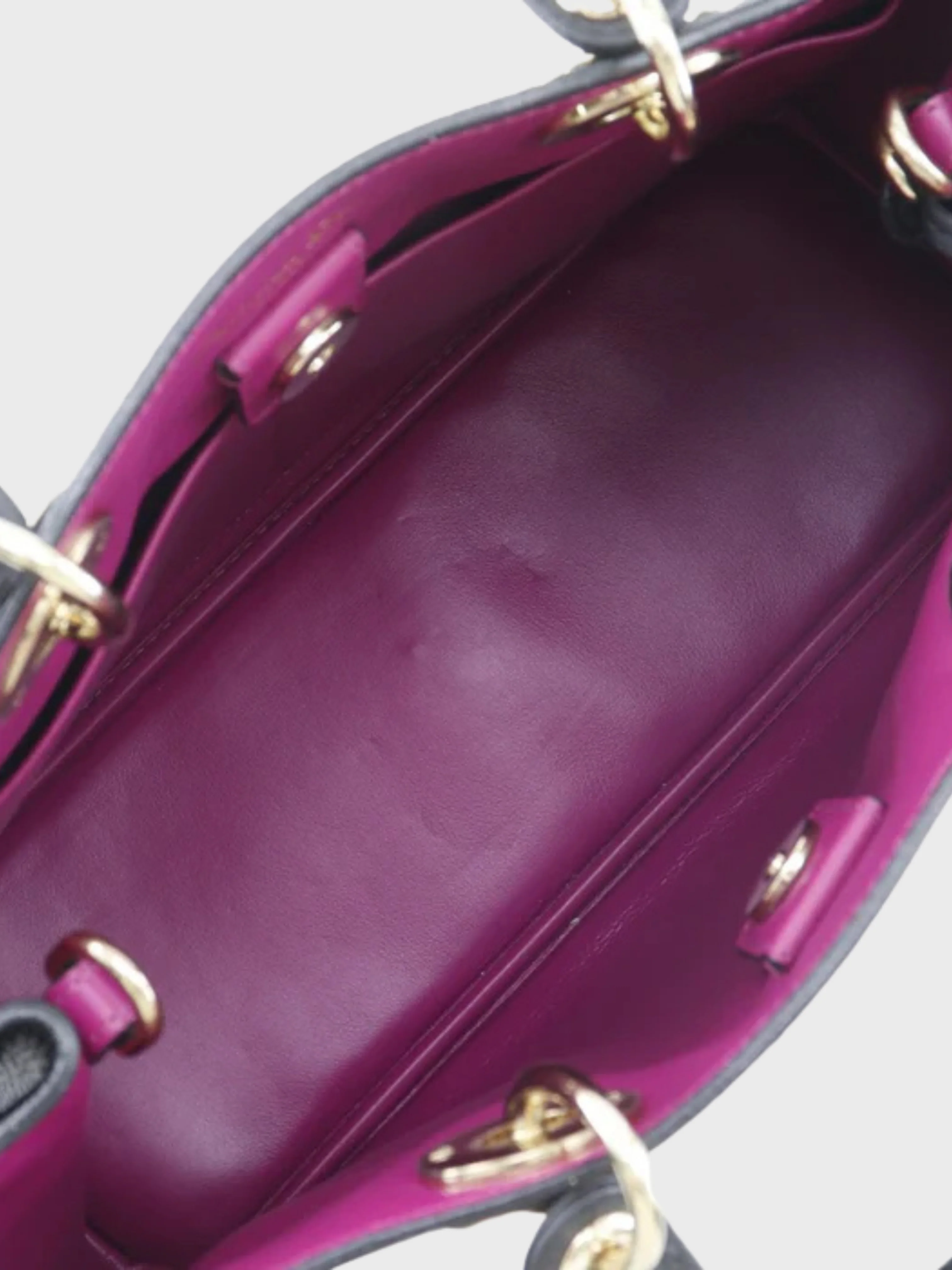 Christian Dior 2010s Black Calfskin Diorissimo 2Way Handbag - Image 5