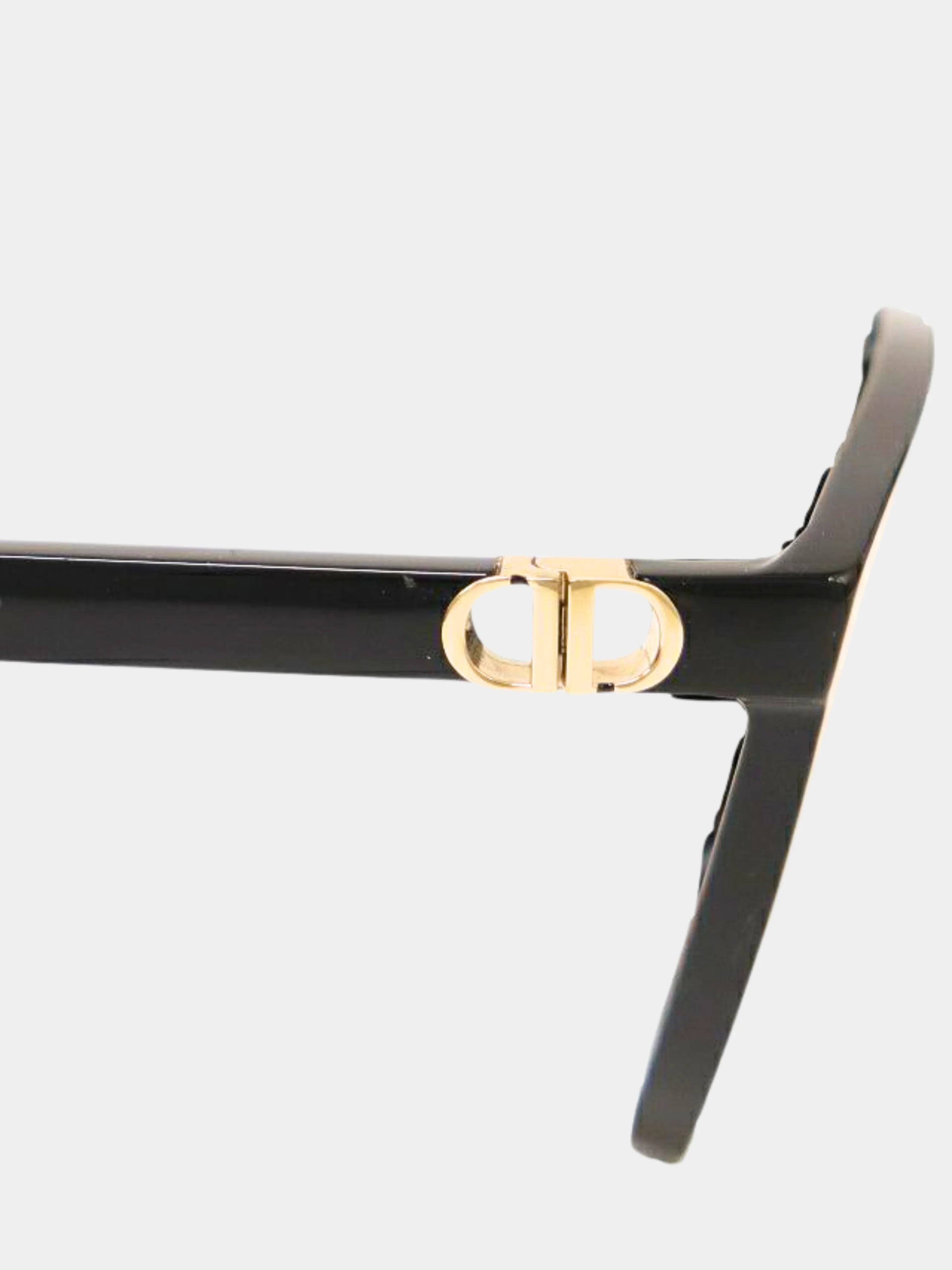 Christian Dior 2010s Black CD Sunglasses - Image 4
