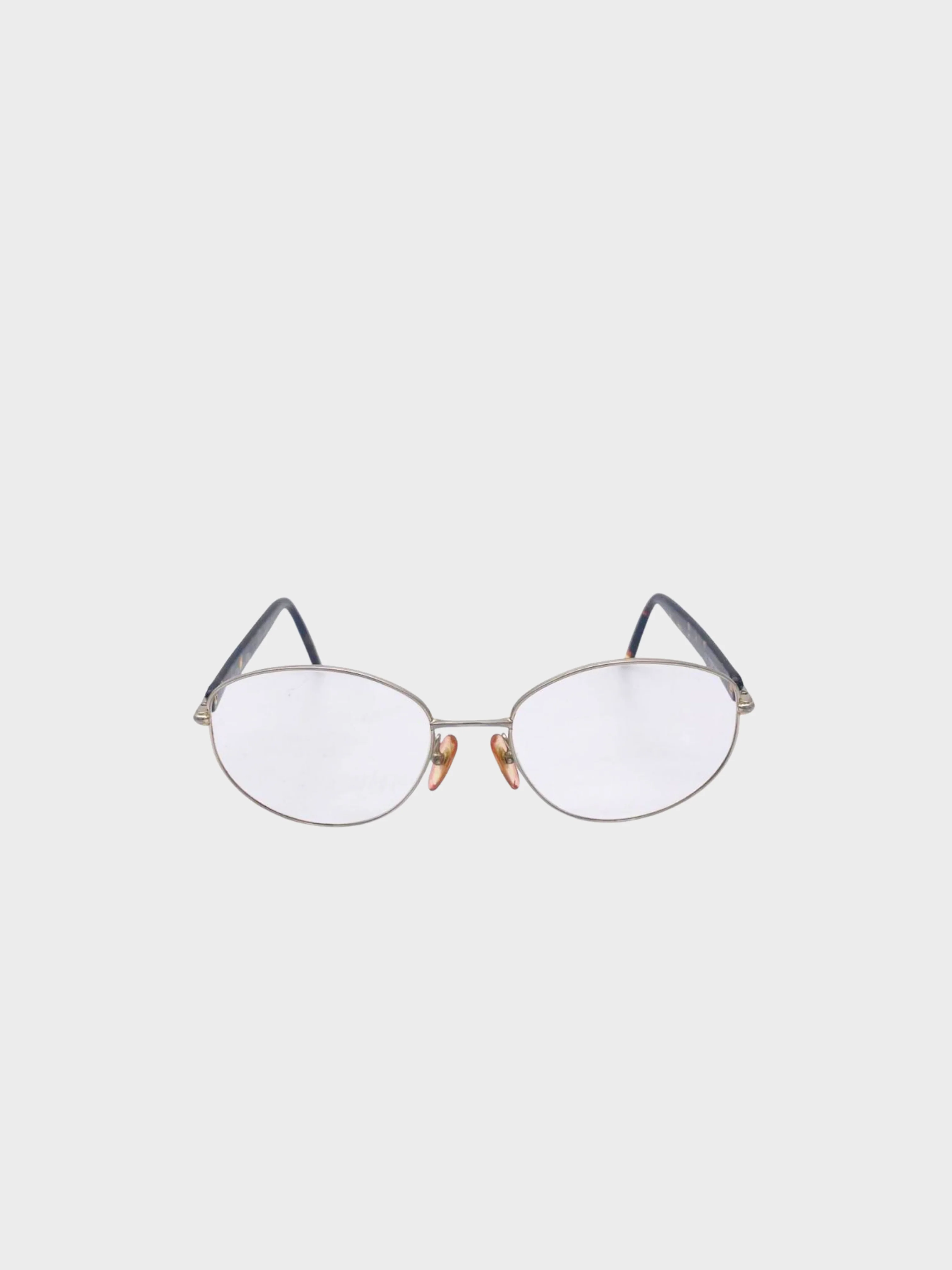 Christian Dior 2010s Tortoise Shell Metal Frame Glasses - Image 2