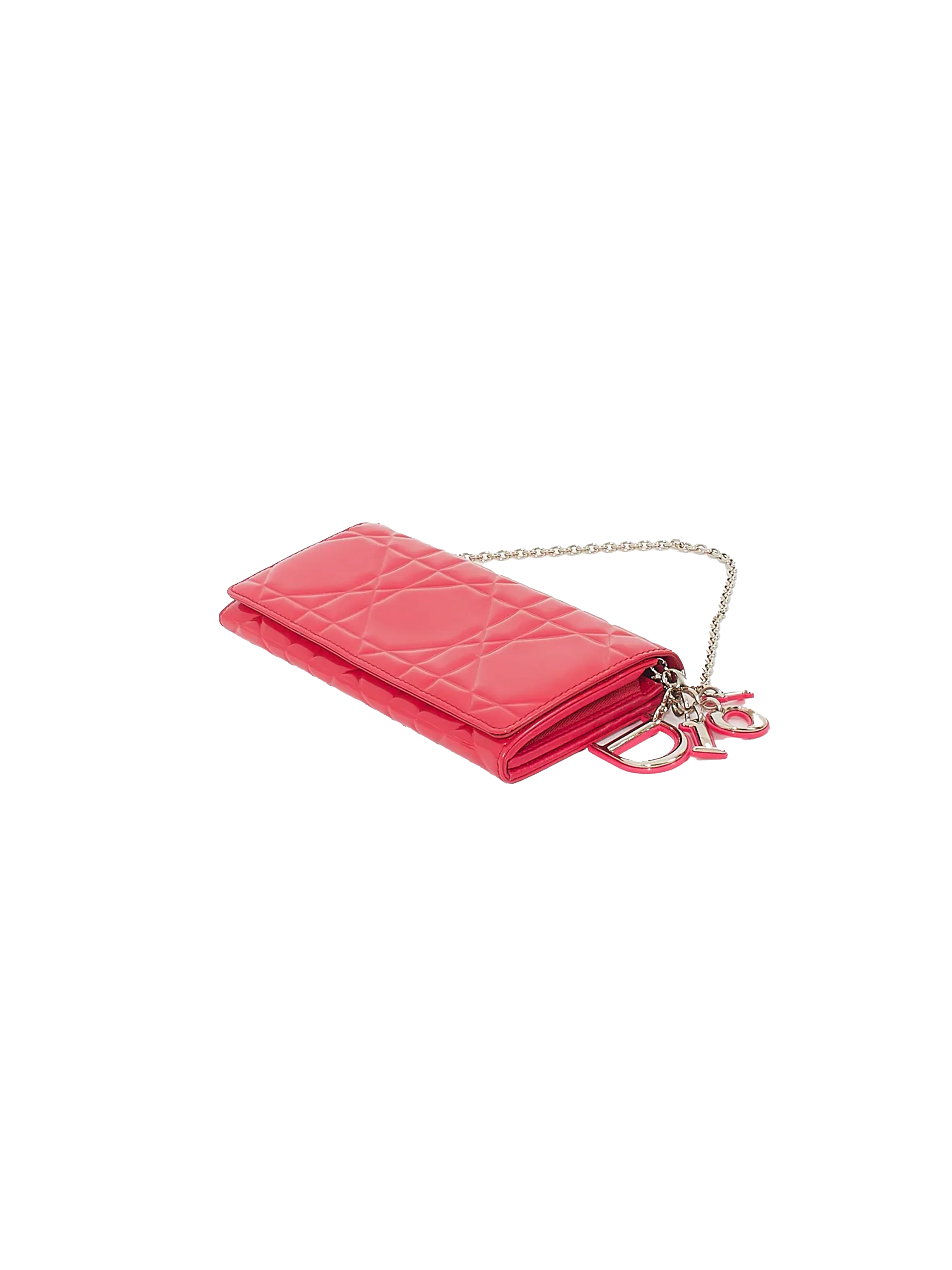 Christian Dior 2012 Fuschia Cannage Crossbody - Image 3