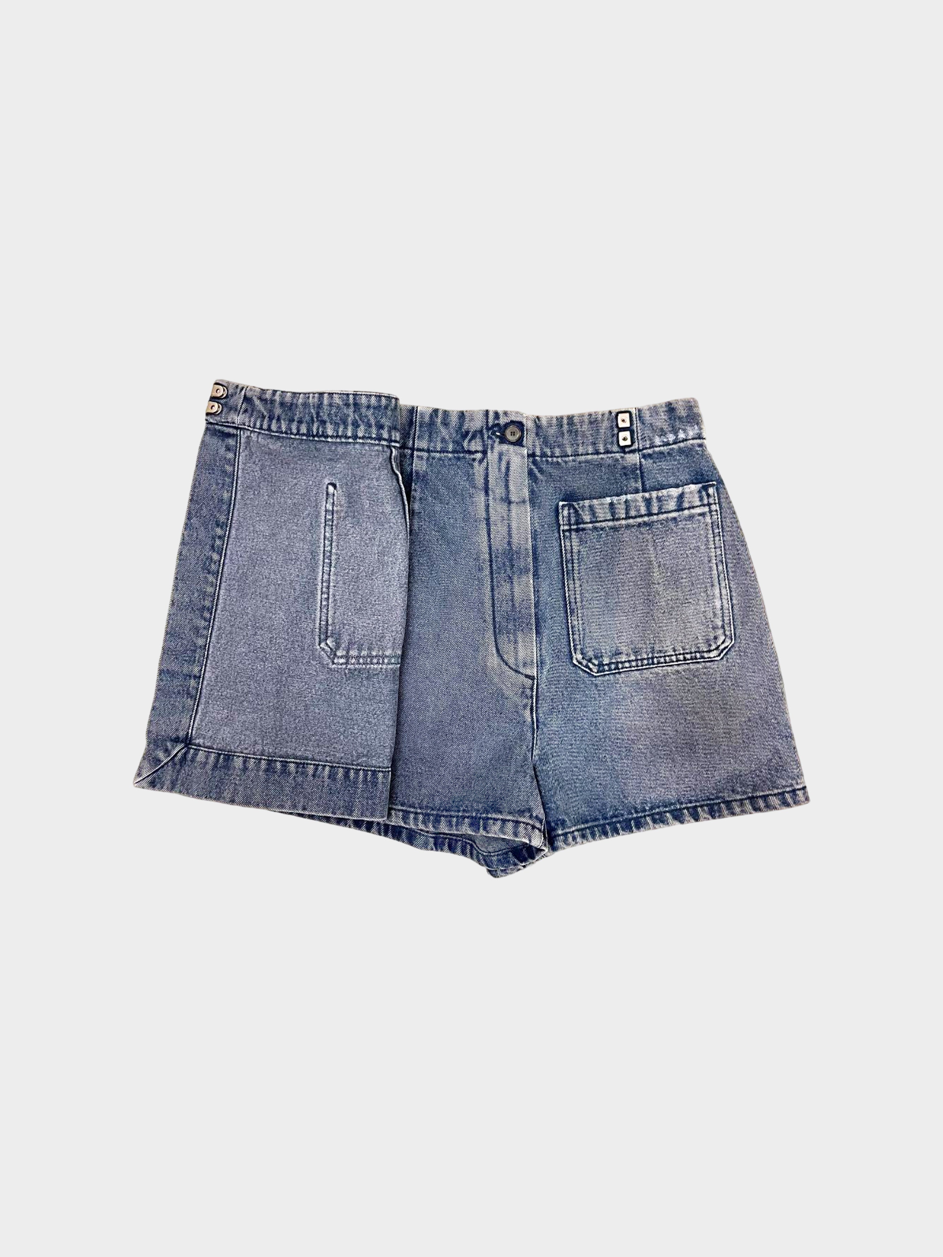 Christian Dior 2020s Blue Denim Skort - Image 4