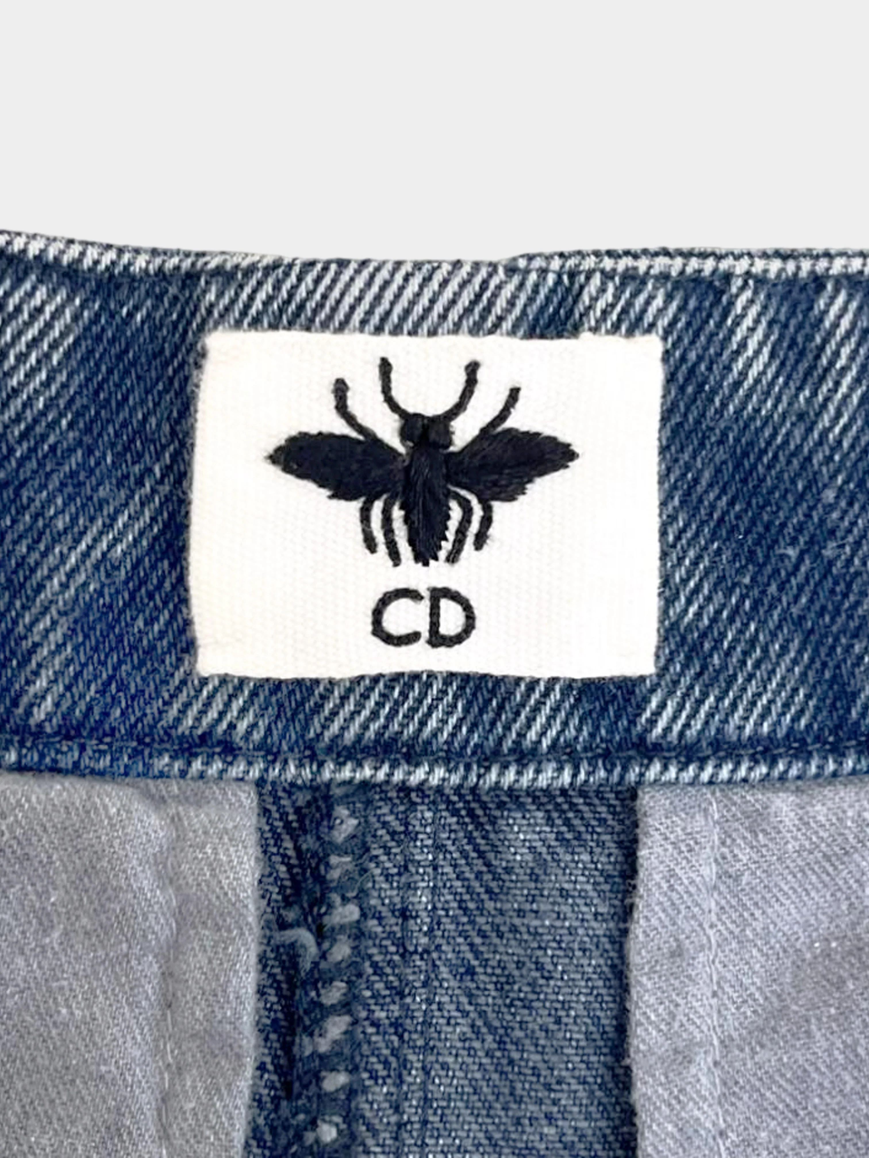 Christian Dior 2020s Blue Denim Skort - Image 5