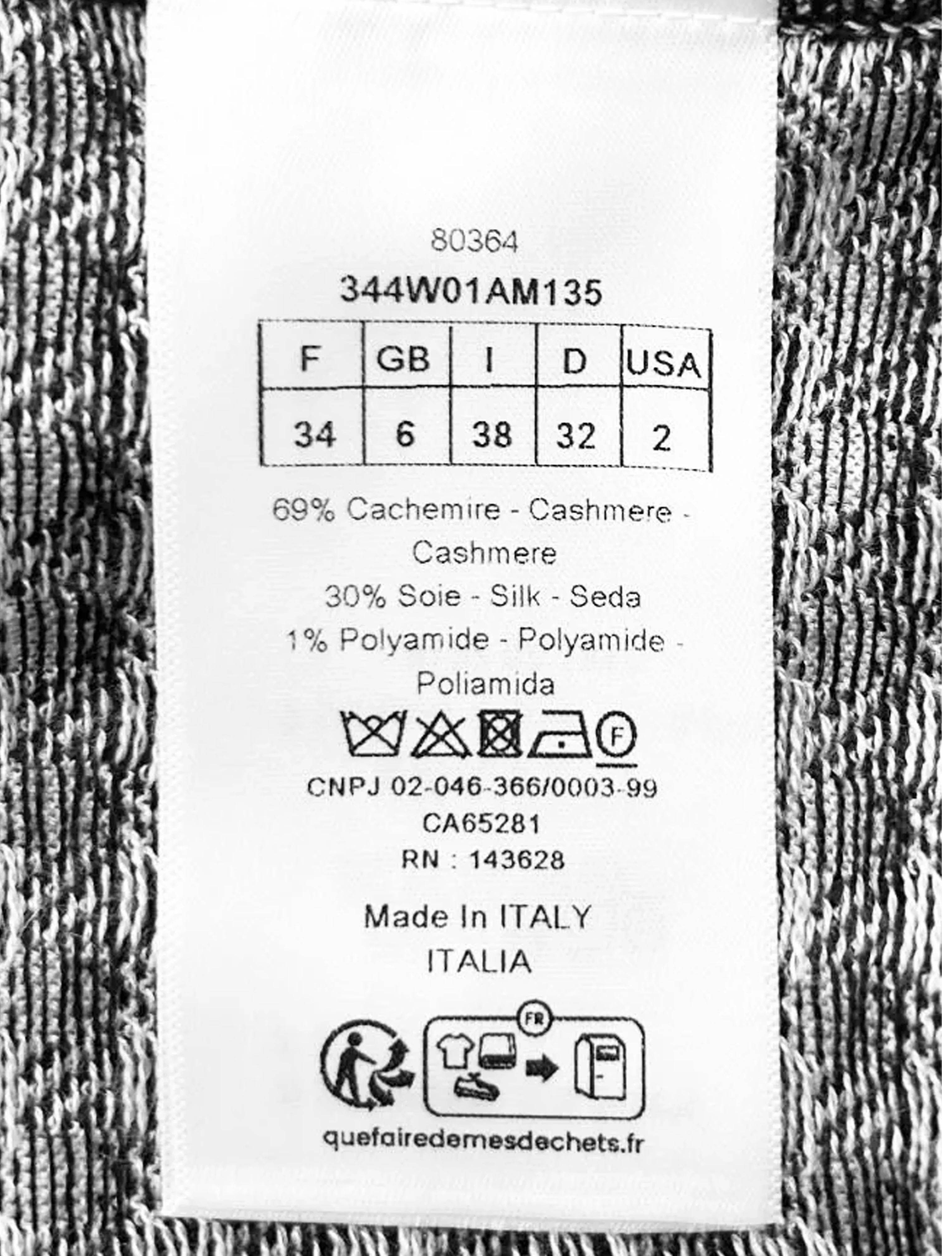 Christian Dior 2020s Check Cashmere-silk Knit Twin Set - Image 5