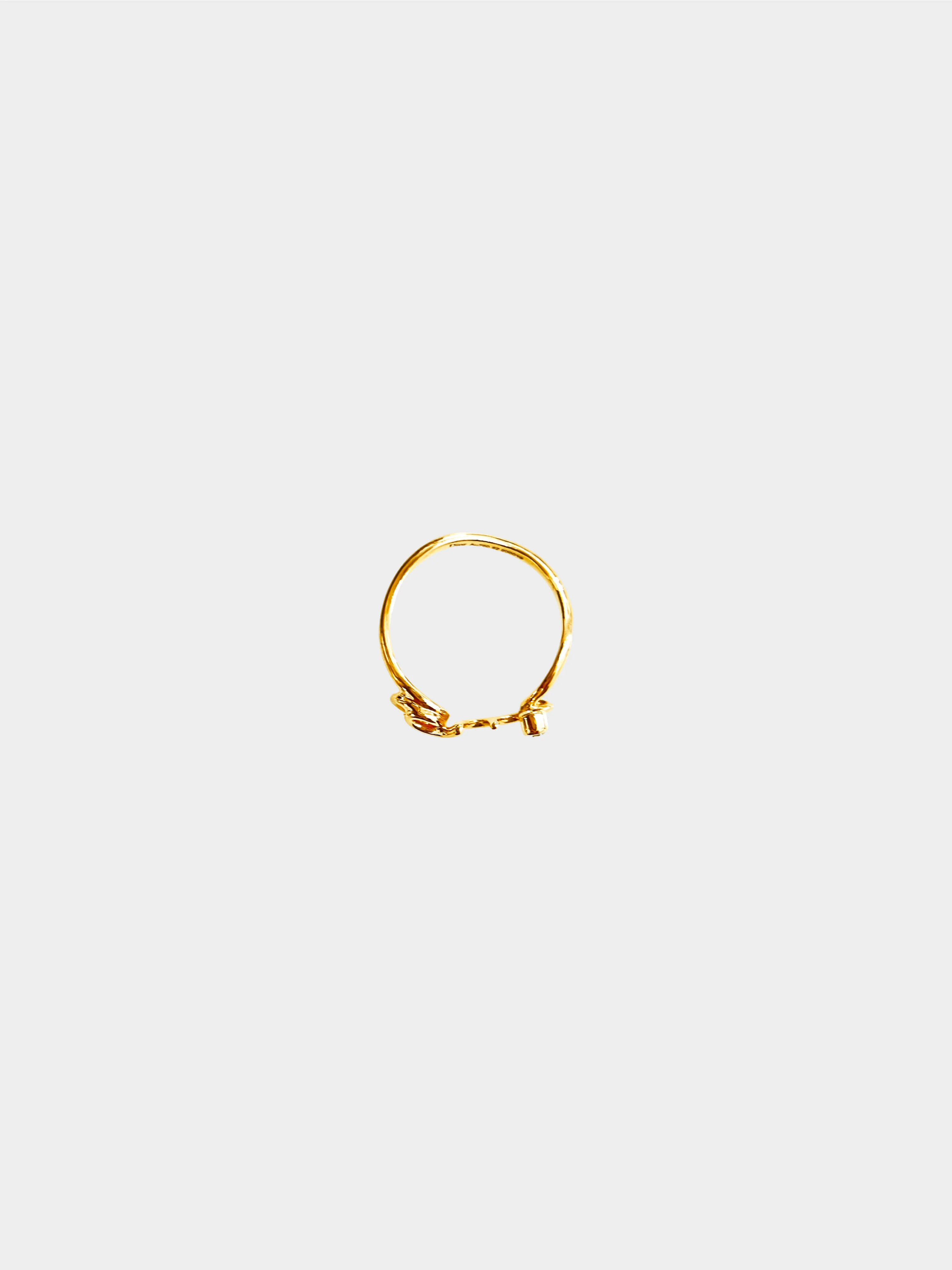 Christian Dior 2020s Gold Dioramour Ring - Image 3