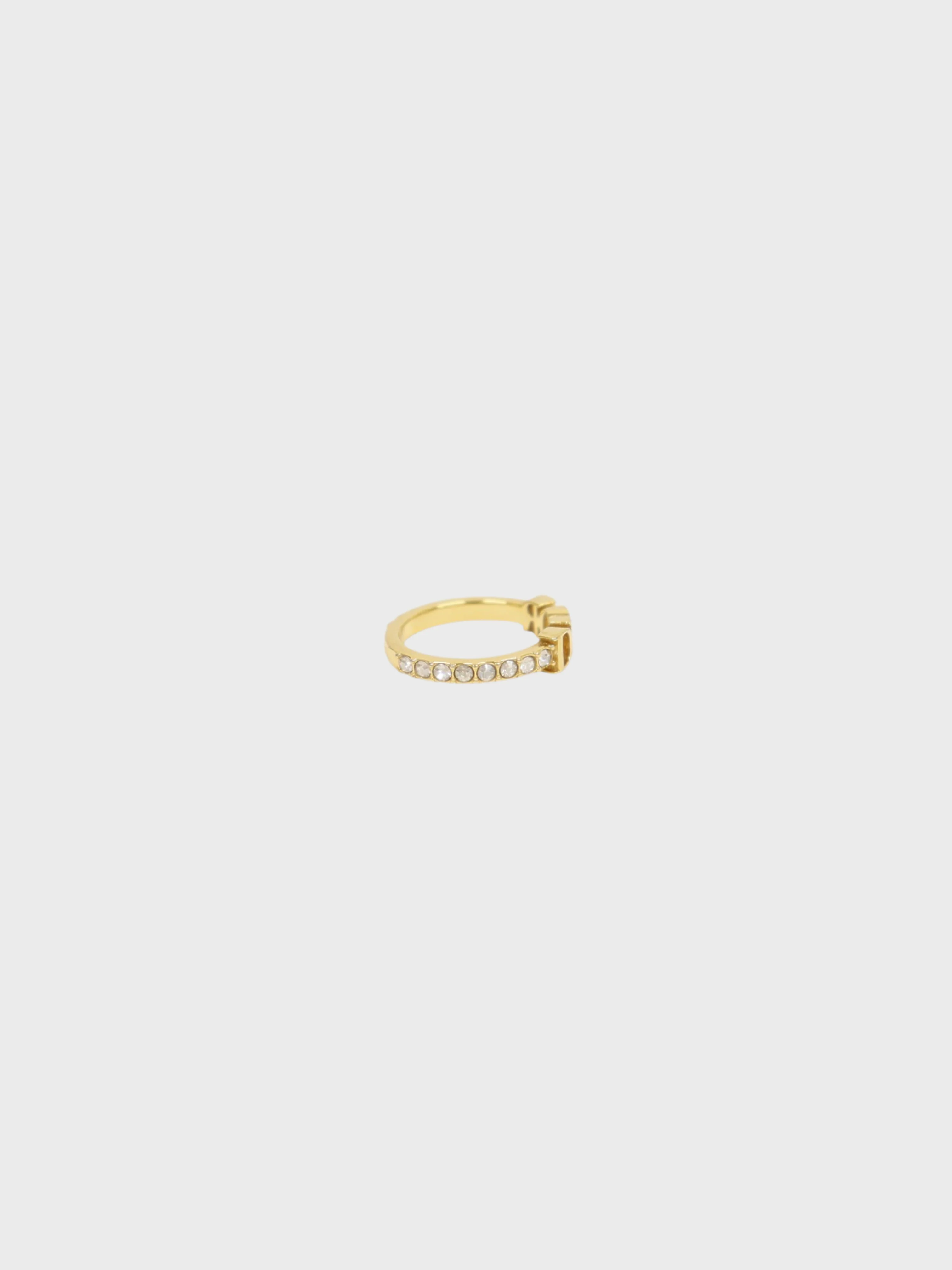 Christian Dior 2020s Gold Plated Metal Dio(r)evolution Ring - Image 3
