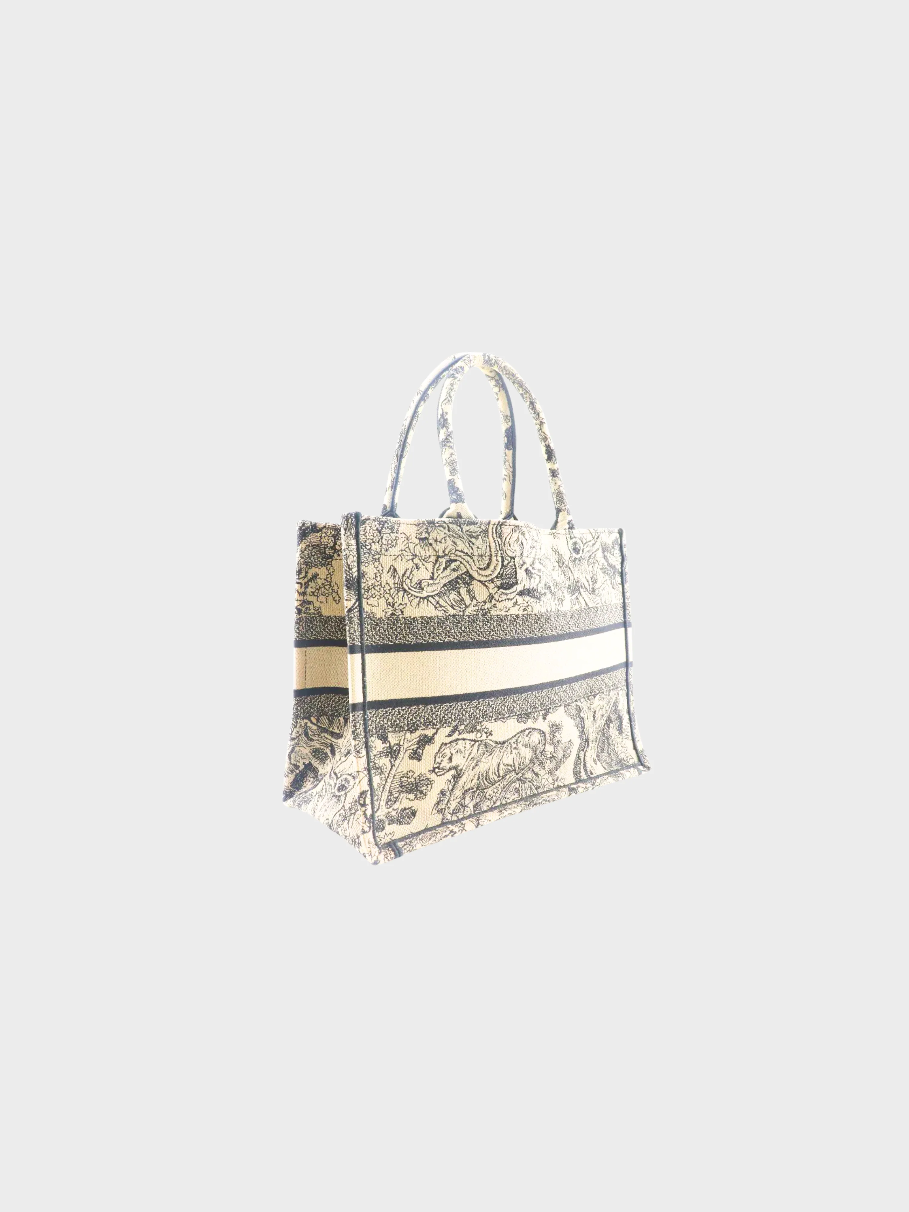 Christian Dior 2022 Beige Toile de Joui Medium Book Tote - Image 2