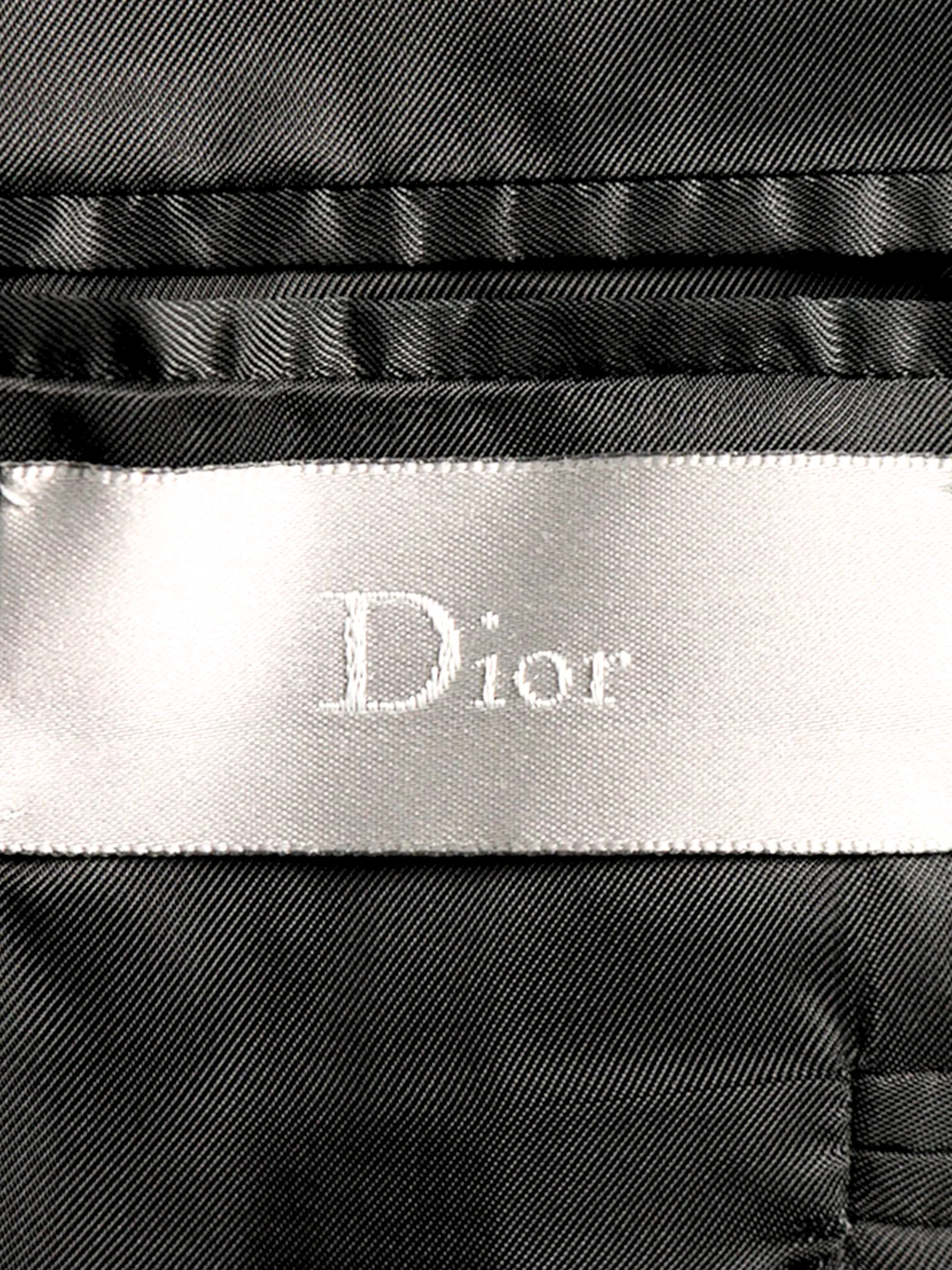 Christian Dior AW 2006 Homme Grey Blazer and Pants Set - Image 3