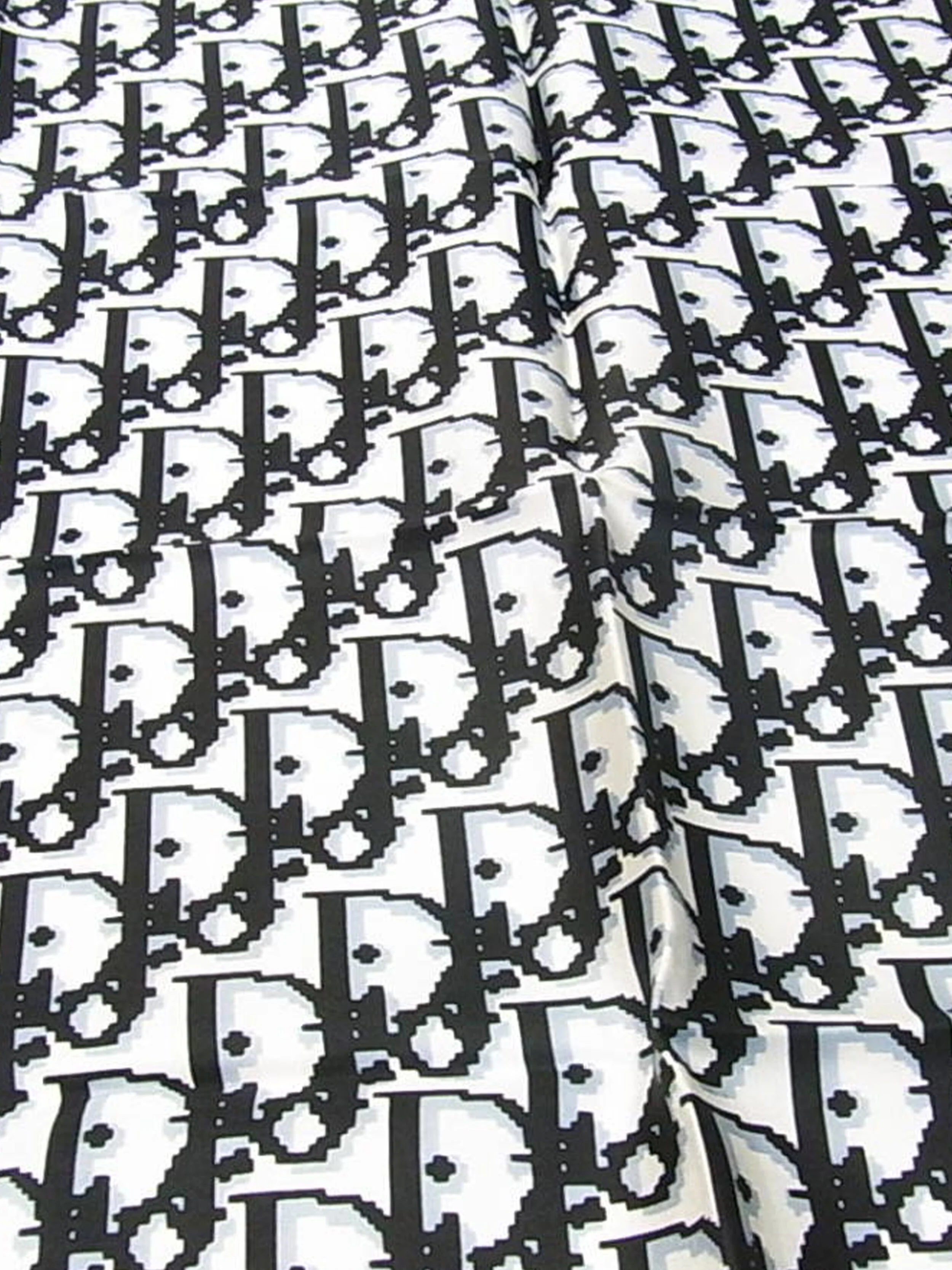 Christian Dior 2000s Black and White Scarf - Image 3