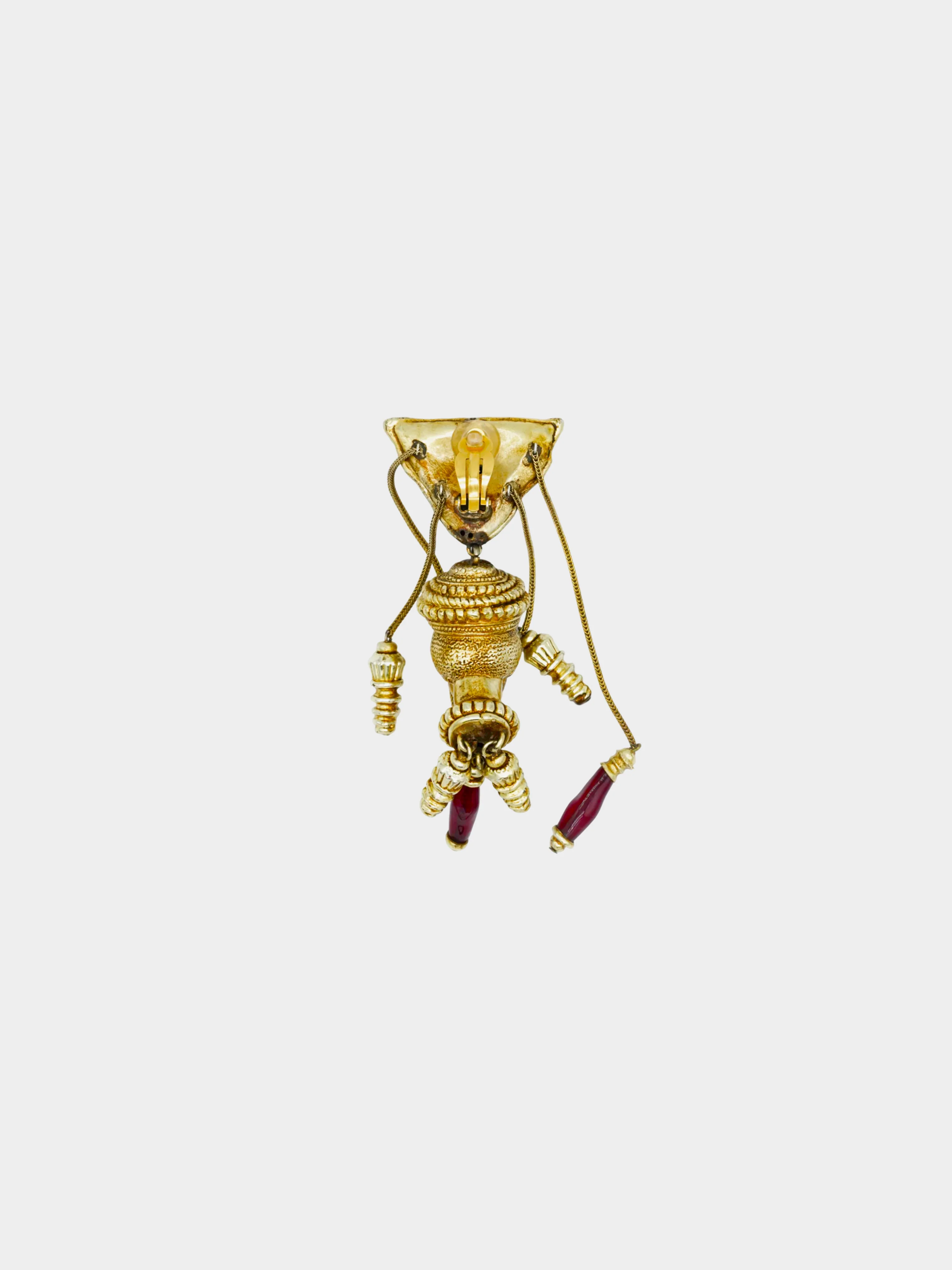 Christian Dior by John Galliano SS 2001 Rare Gold Wonder Woman Ear Clip - Image 2