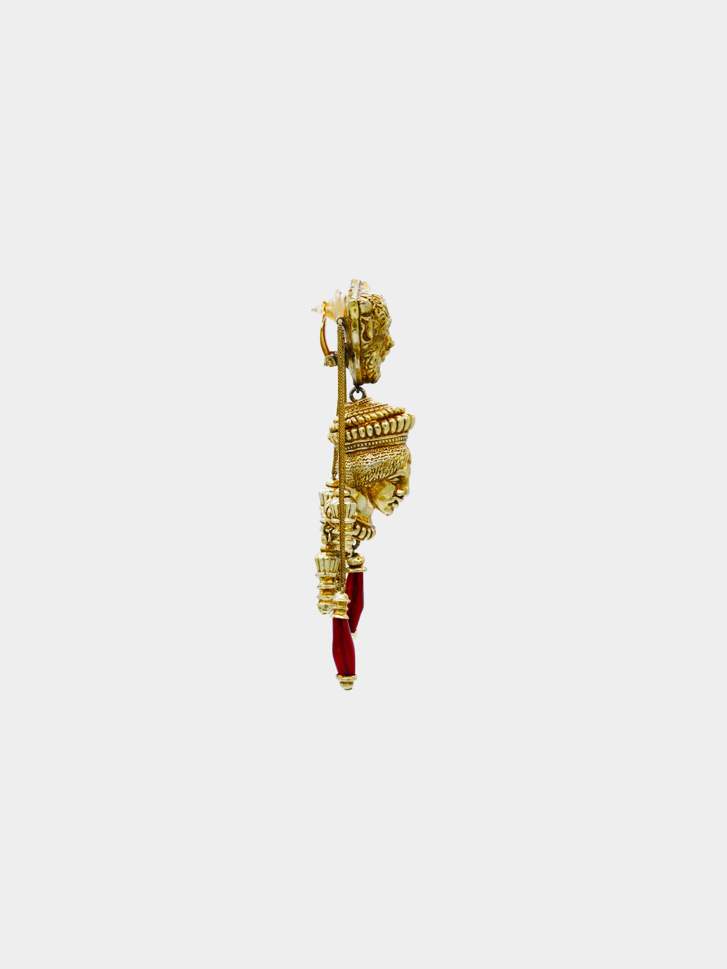 Christian Dior by John Galliano SS 2001 Rare Gold Wonder Woman Ear Clip - Image 3