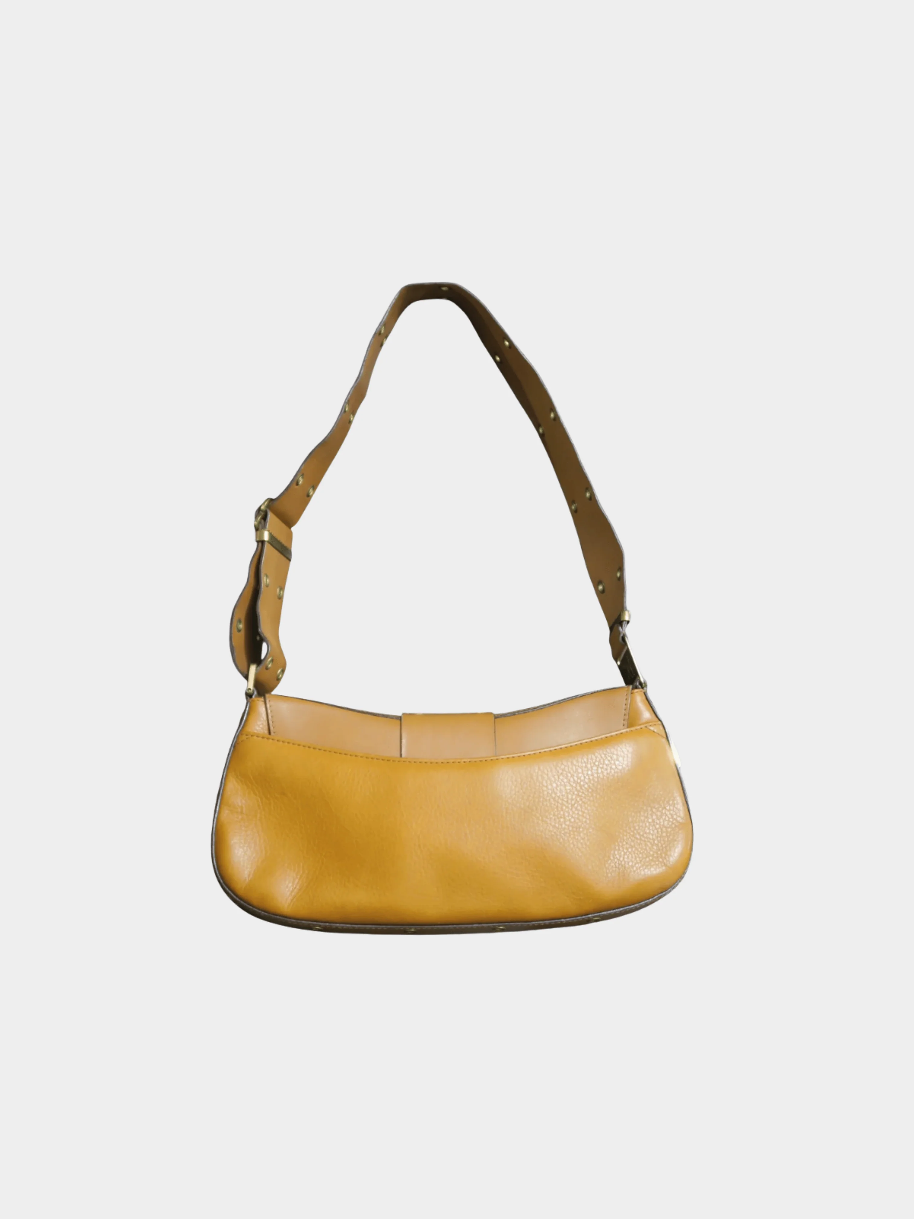 Christian Dior by John Galliano SS 2002 Brown Columbus Street Chic Shoulder Bag - Image 2