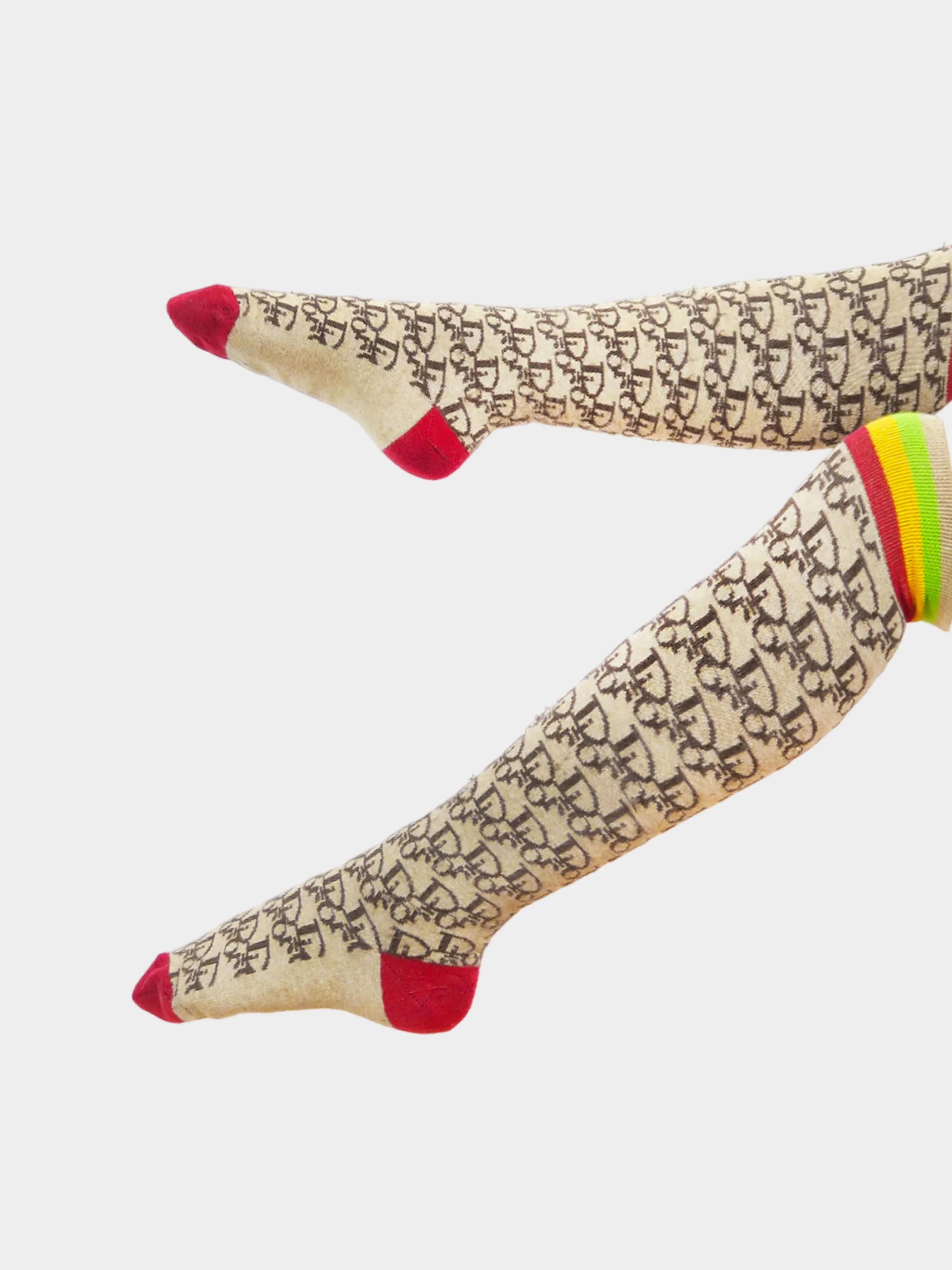 Christian Dior by John Galliano SS 2004 Rasta Socks - Image 2