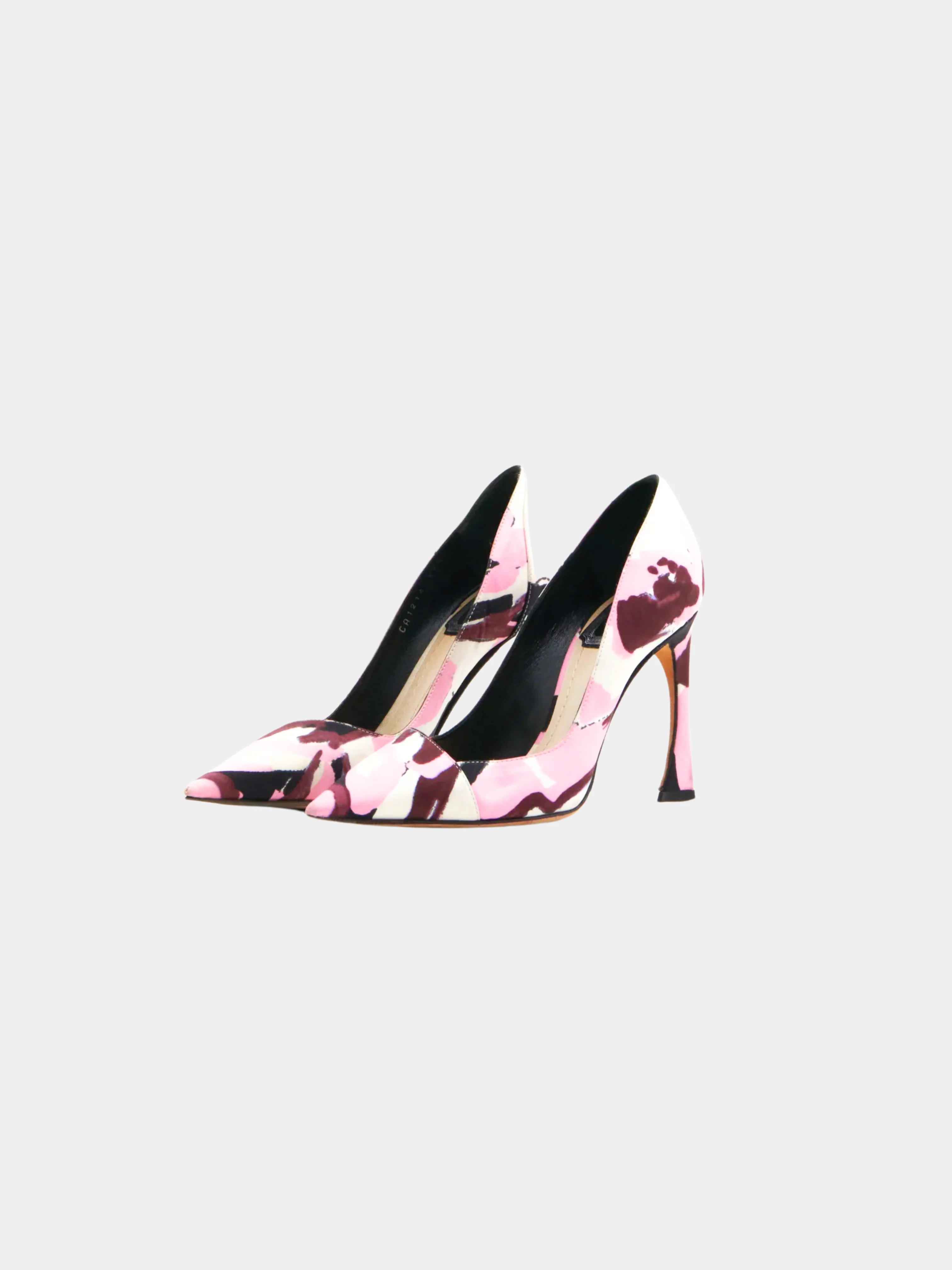 Christian Dior By Raf Simons 2010s Multicolor D’Orsay “Songe” pump shoes - Image 2