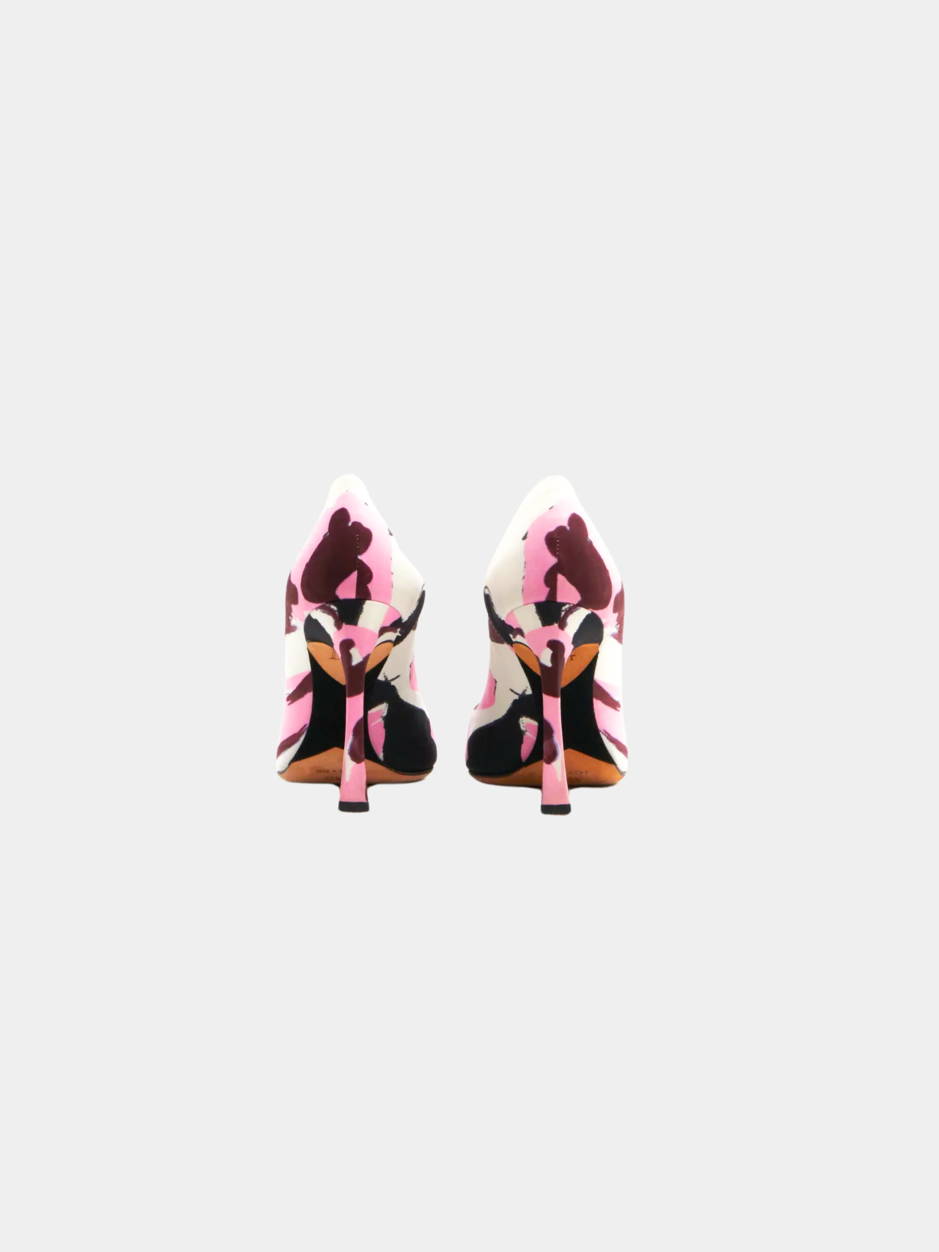 Christian Dior By Raf Simons 2010s Multicolor D’Orsay “Songe” pump shoes - Image 3